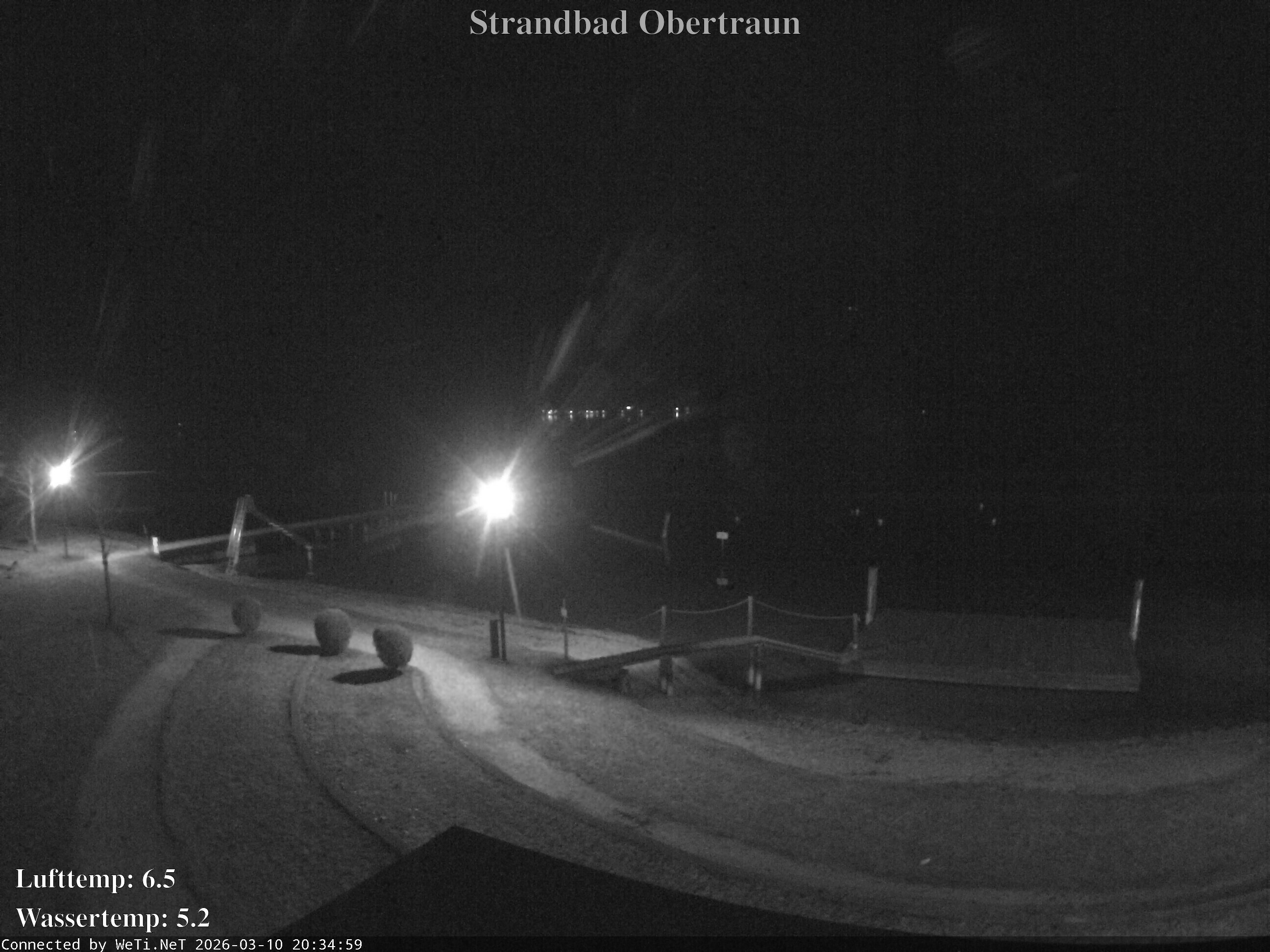 Archiv Foto Webcam Hallstätter See: Strandbad Obertraun