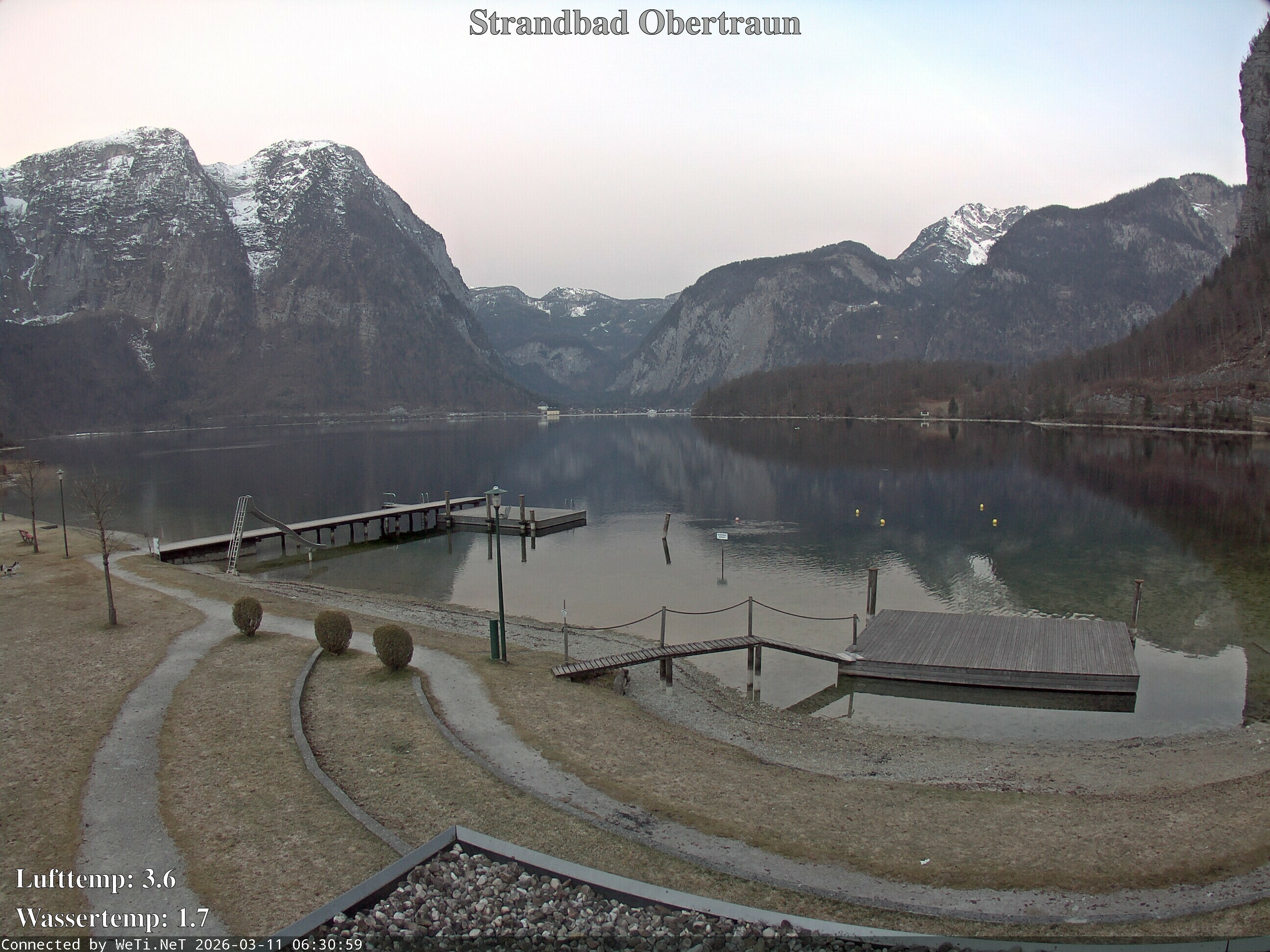 Archived image Webcam Obertraun Lido