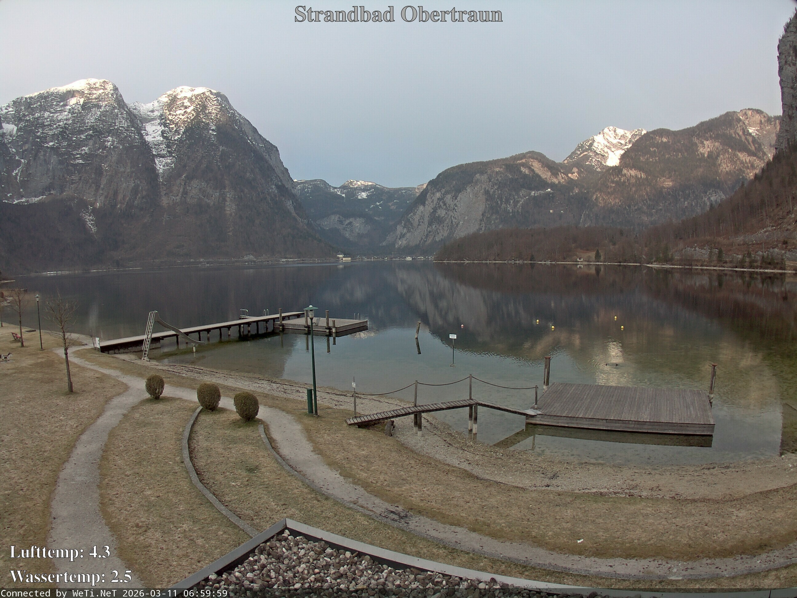 Archived image Webcam Obertraun Lido