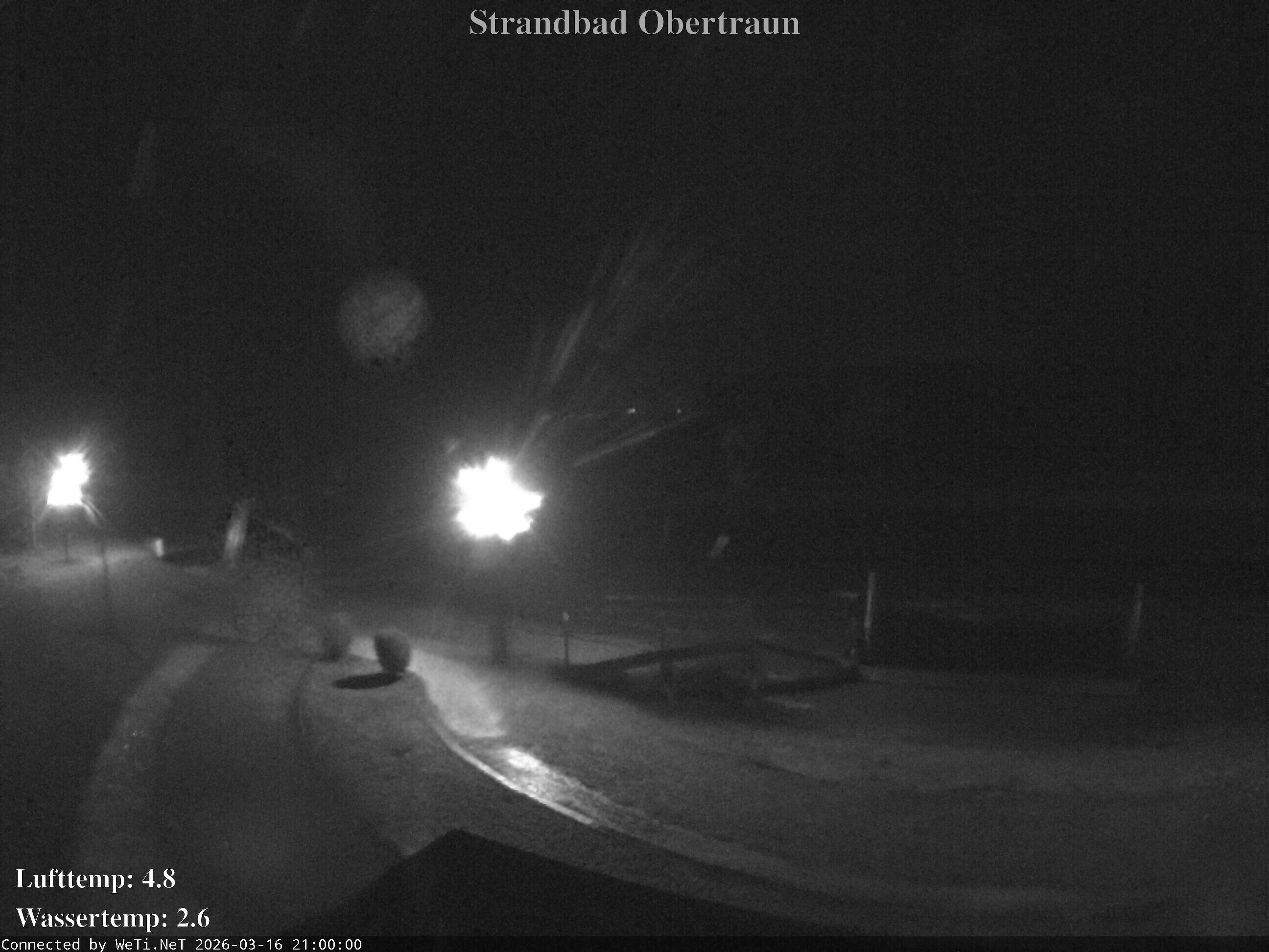 Archiv Foto Webcam Hallstätter See: Strandbad Obertraun