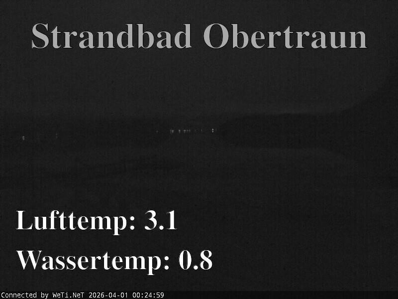 Archiv Foto Webcam Hallstätter See: Strandbad Obertraun
