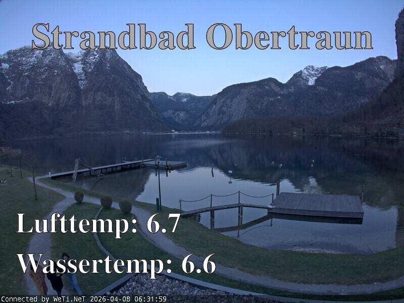 Archived image Webcam Obertraun Lido