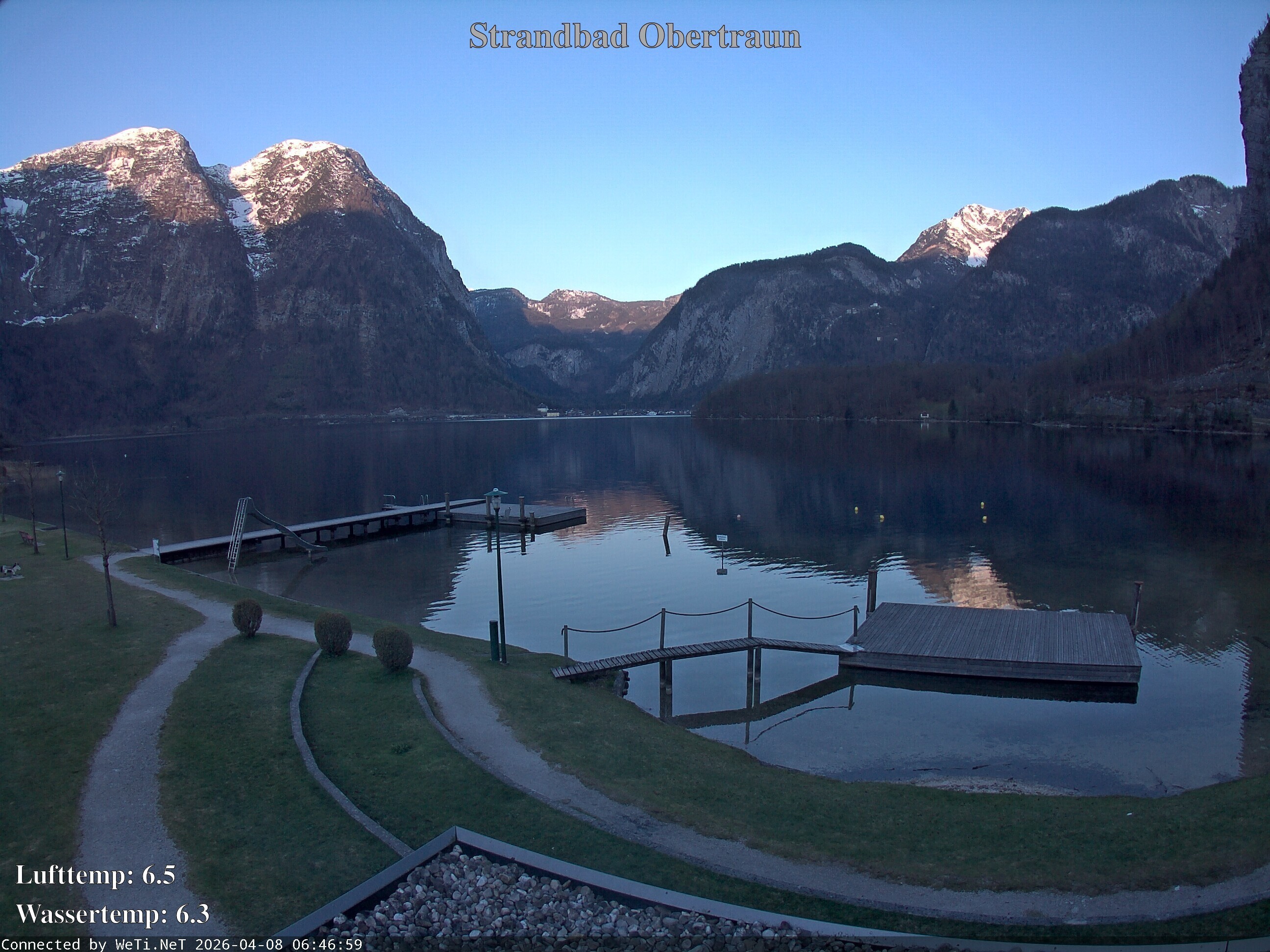 Archived image Webcam Obertraun Lido