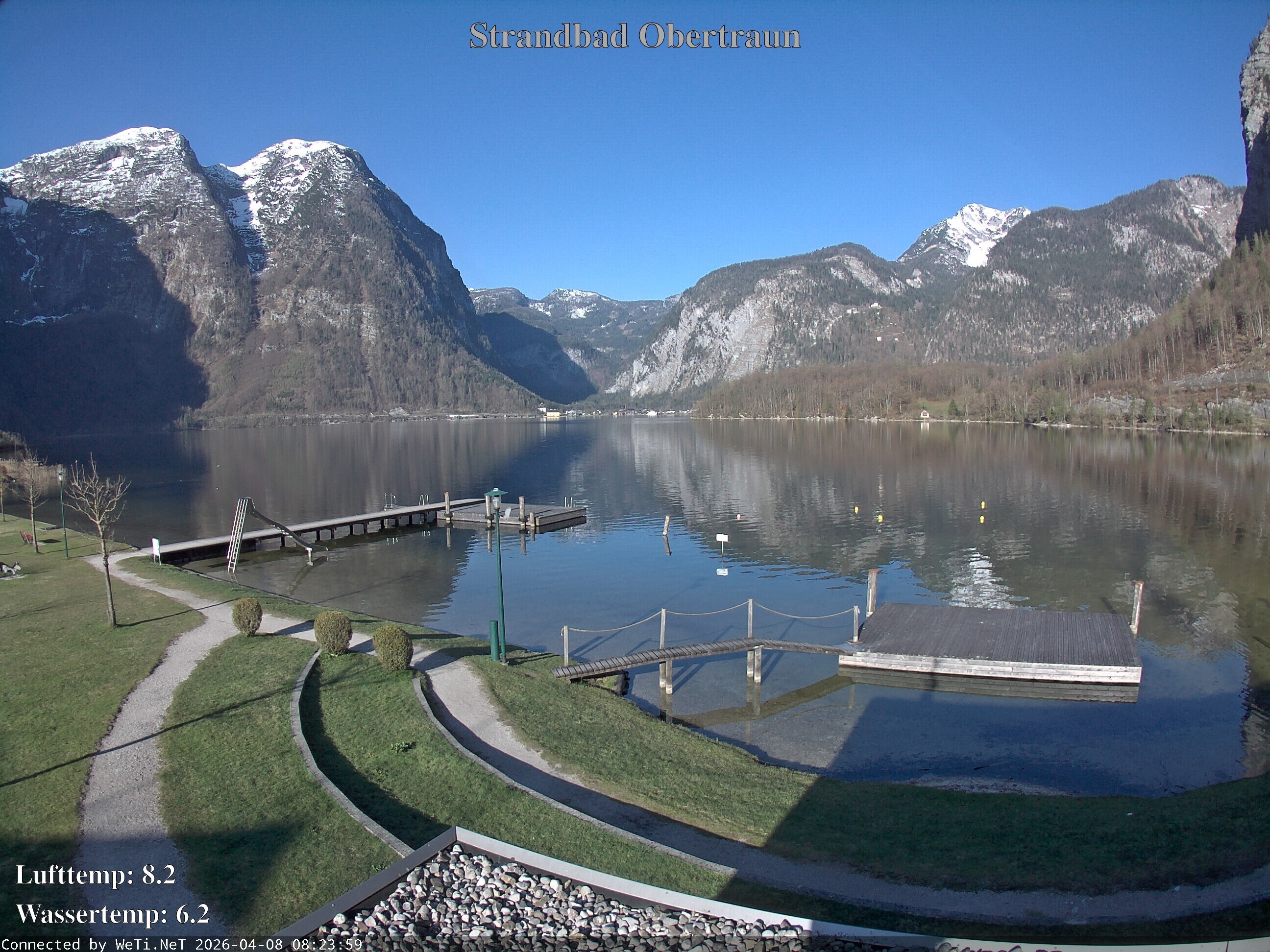 Archived image Webcam Obertraun Lido