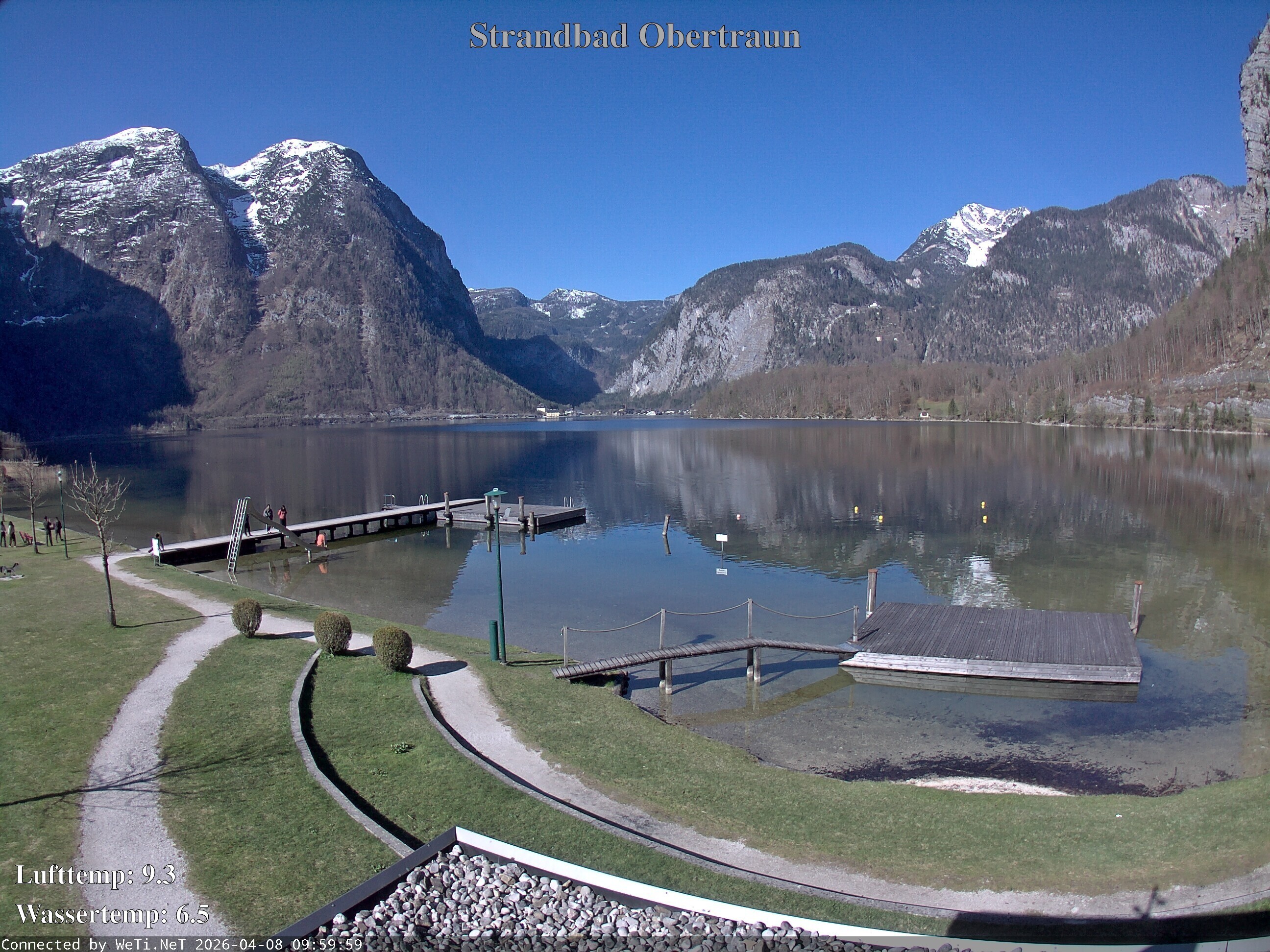 Archived image Webcam Obertraun Lido