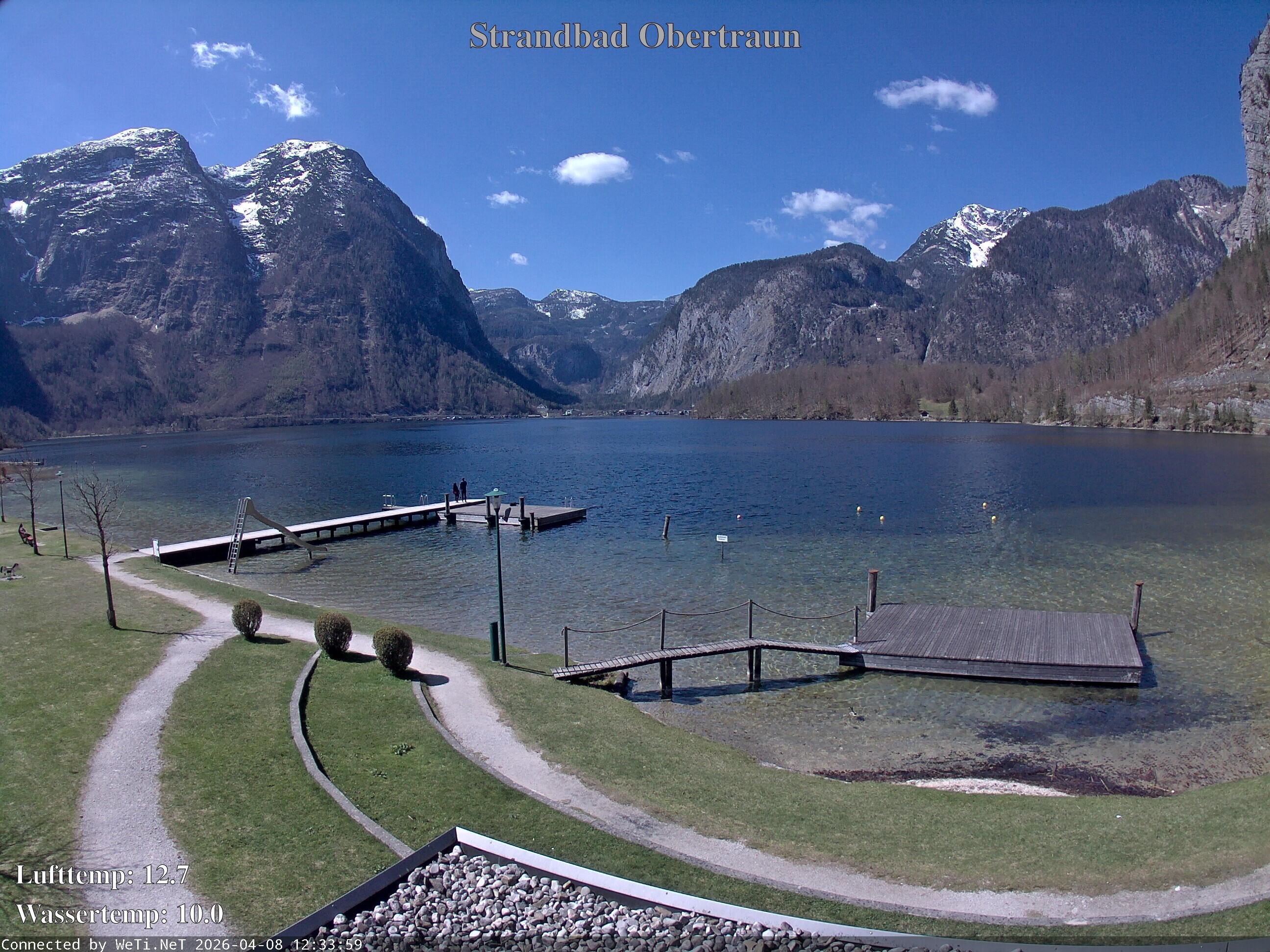 Archived image Webcam Obertraun Lido