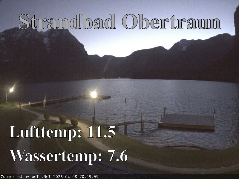 Archived image Webcam Obertraun Lido