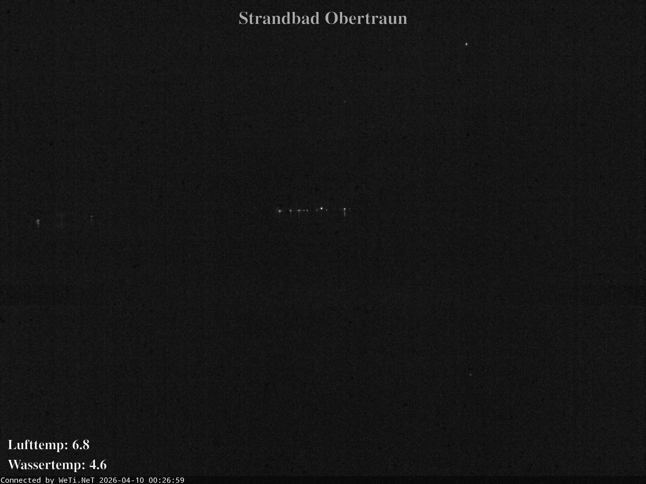 Archiv Foto Webcam Hallstätter See: Strandbad Obertraun