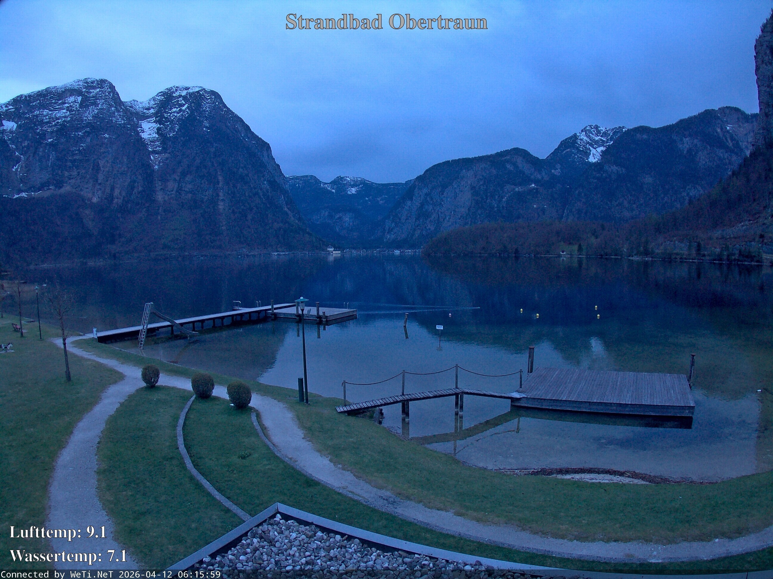 Archived image Webcam Obertraun Lido