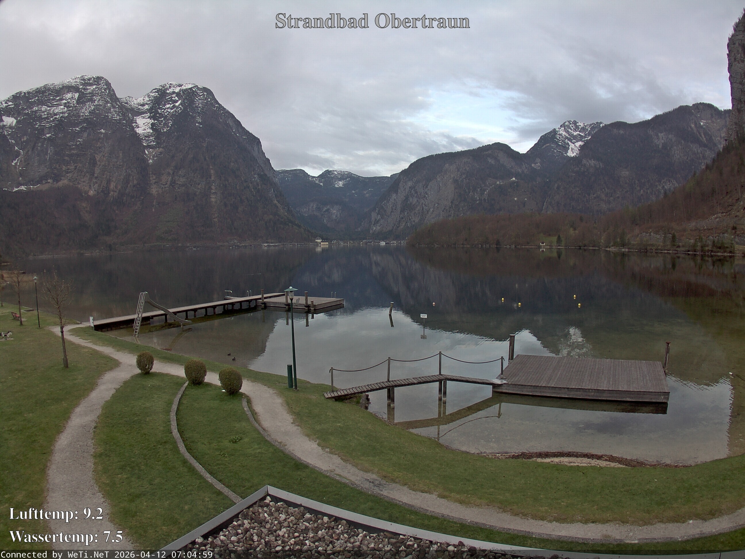 Archived image Webcam Obertraun Lido