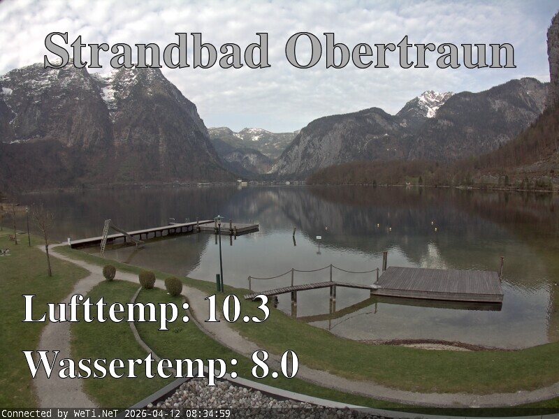 Archived image Webcam Obertraun Lido