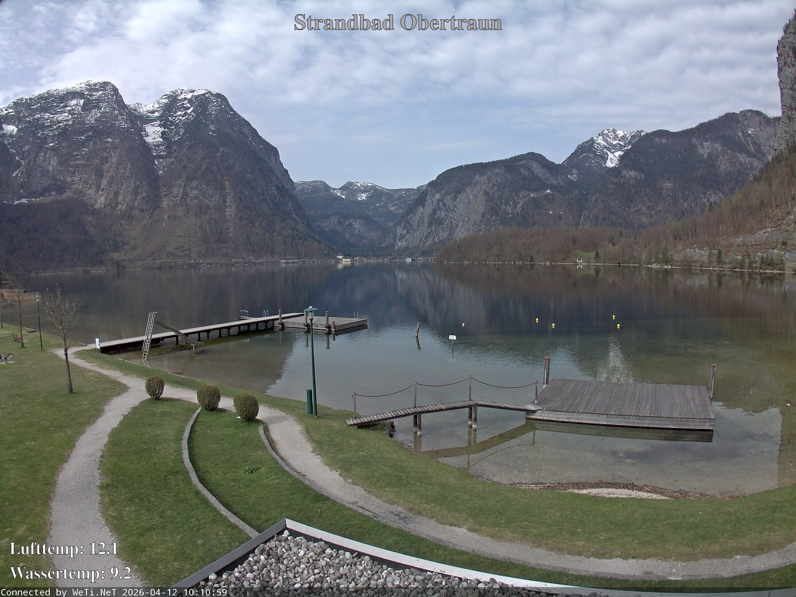 Archived image Webcam Obertraun Lido