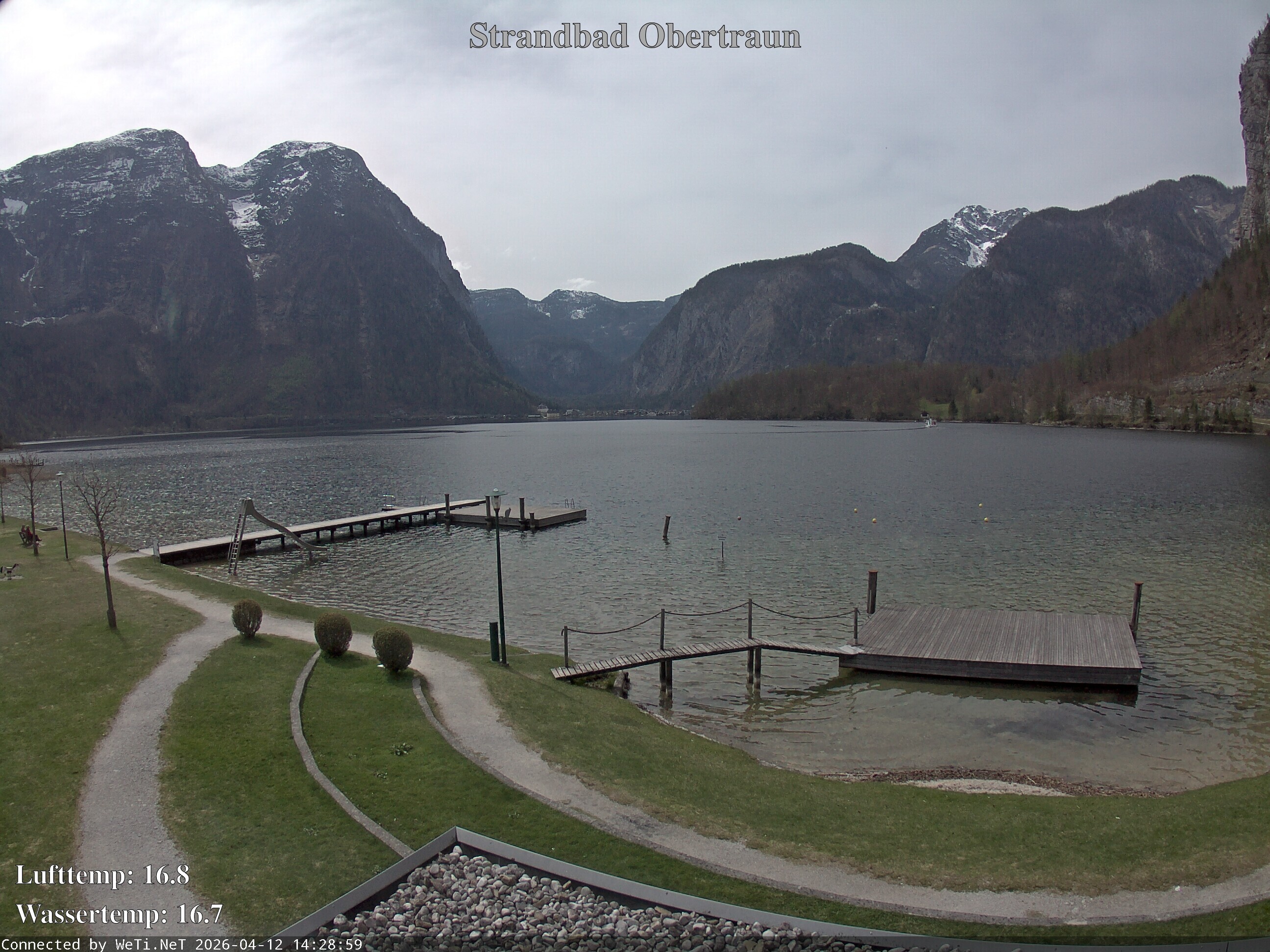 Archived image Webcam Obertraun Lido