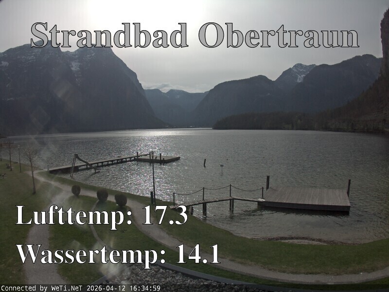 Archived image Webcam Obertraun Lido