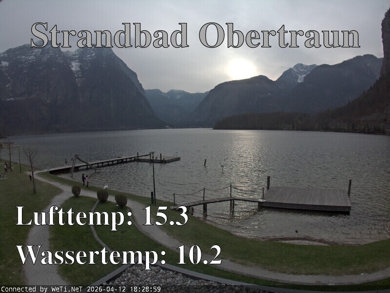 Archived image Webcam Obertraun Lido