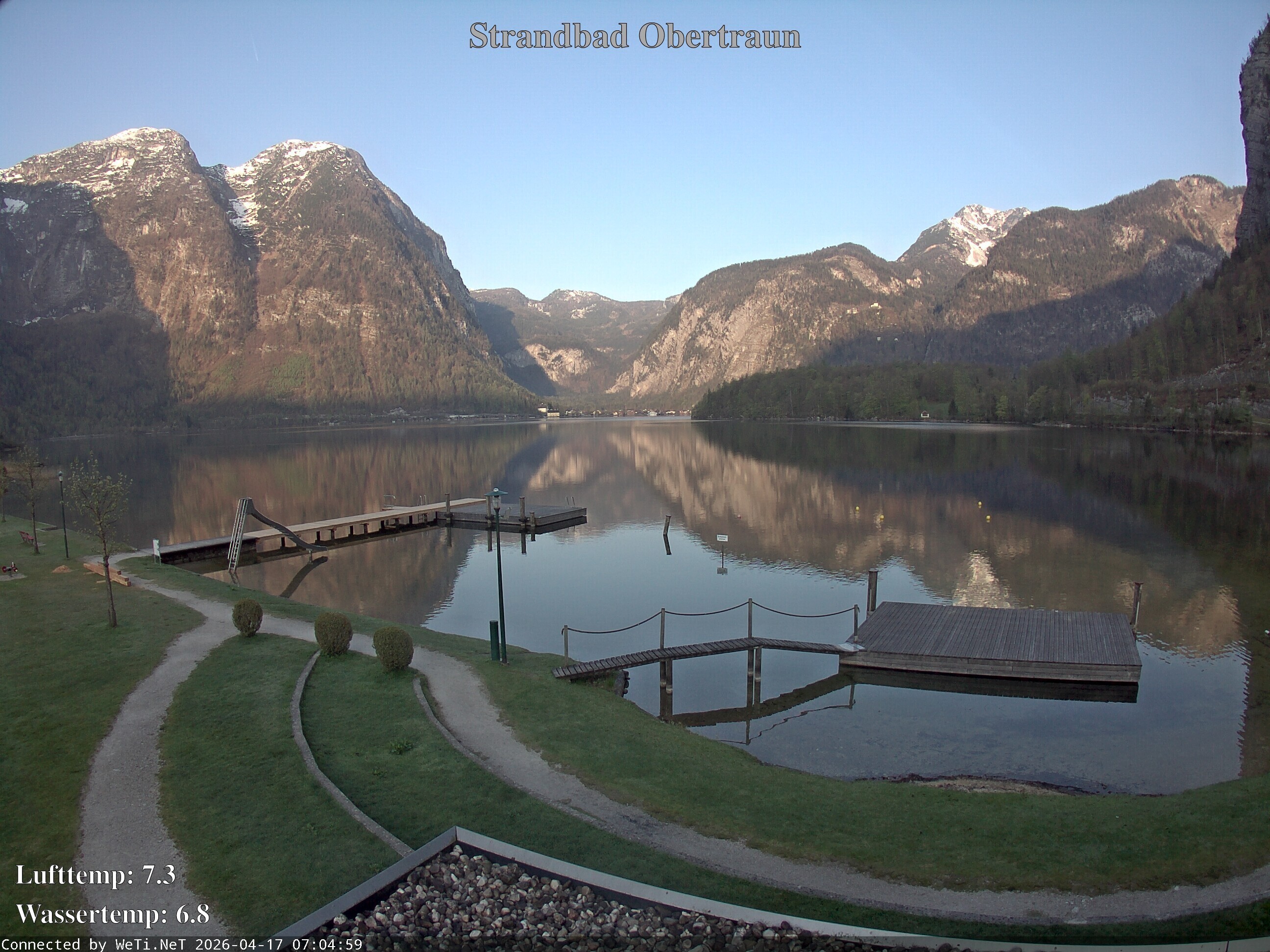 Archived image Webcam Obertraun Lido