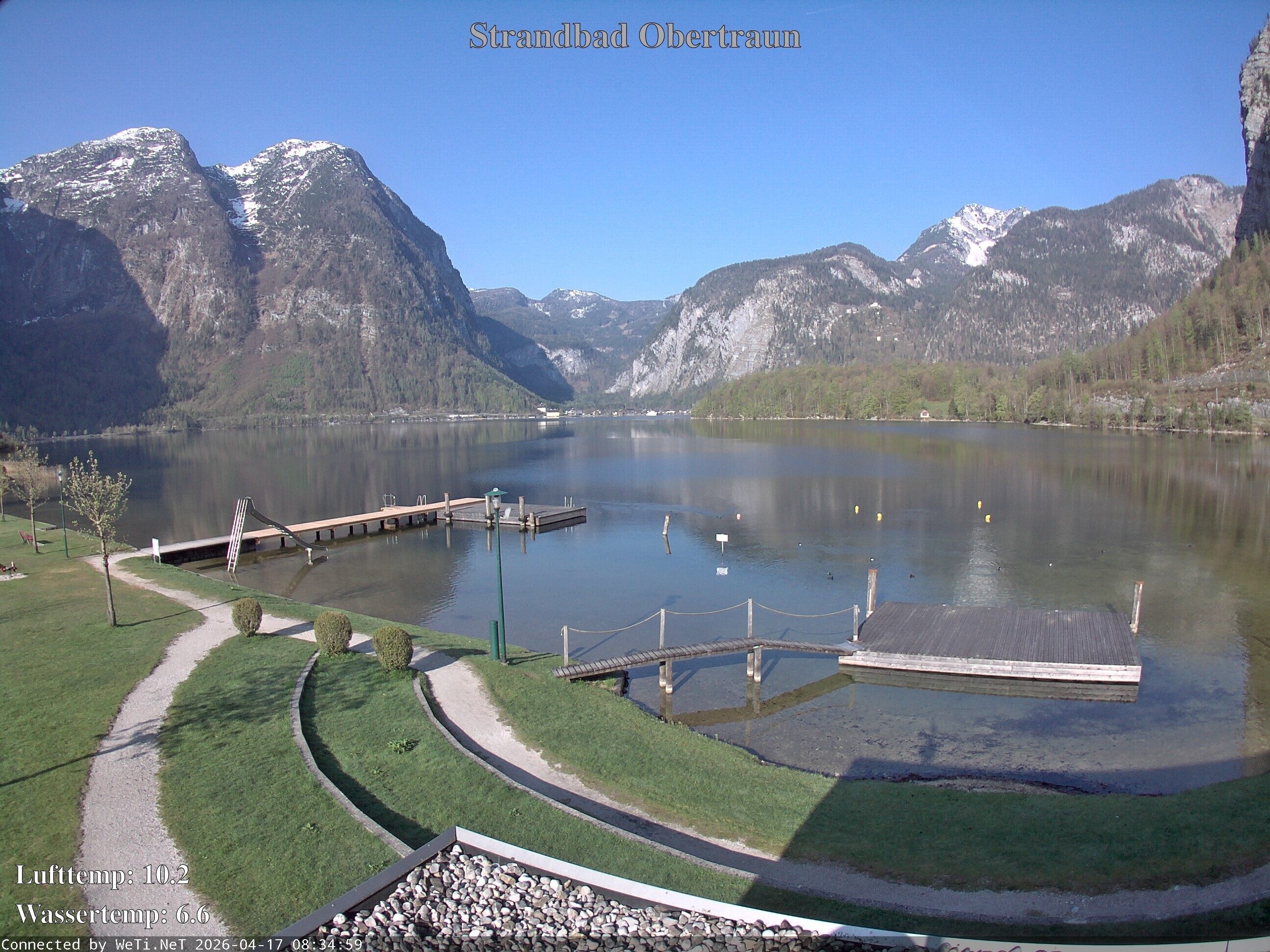 Archived image Webcam Obertraun Lido