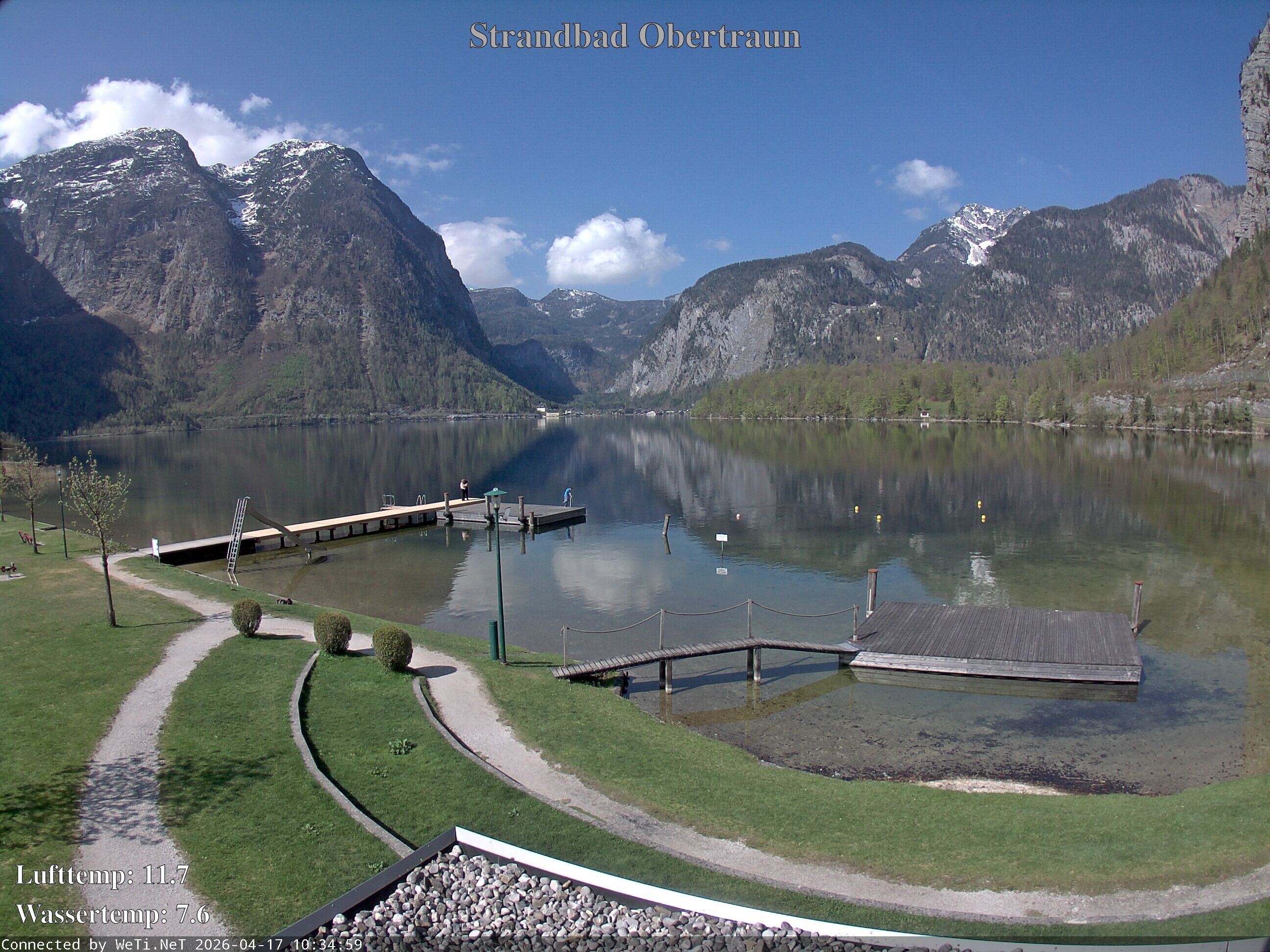 Archived image Webcam Obertraun Lido