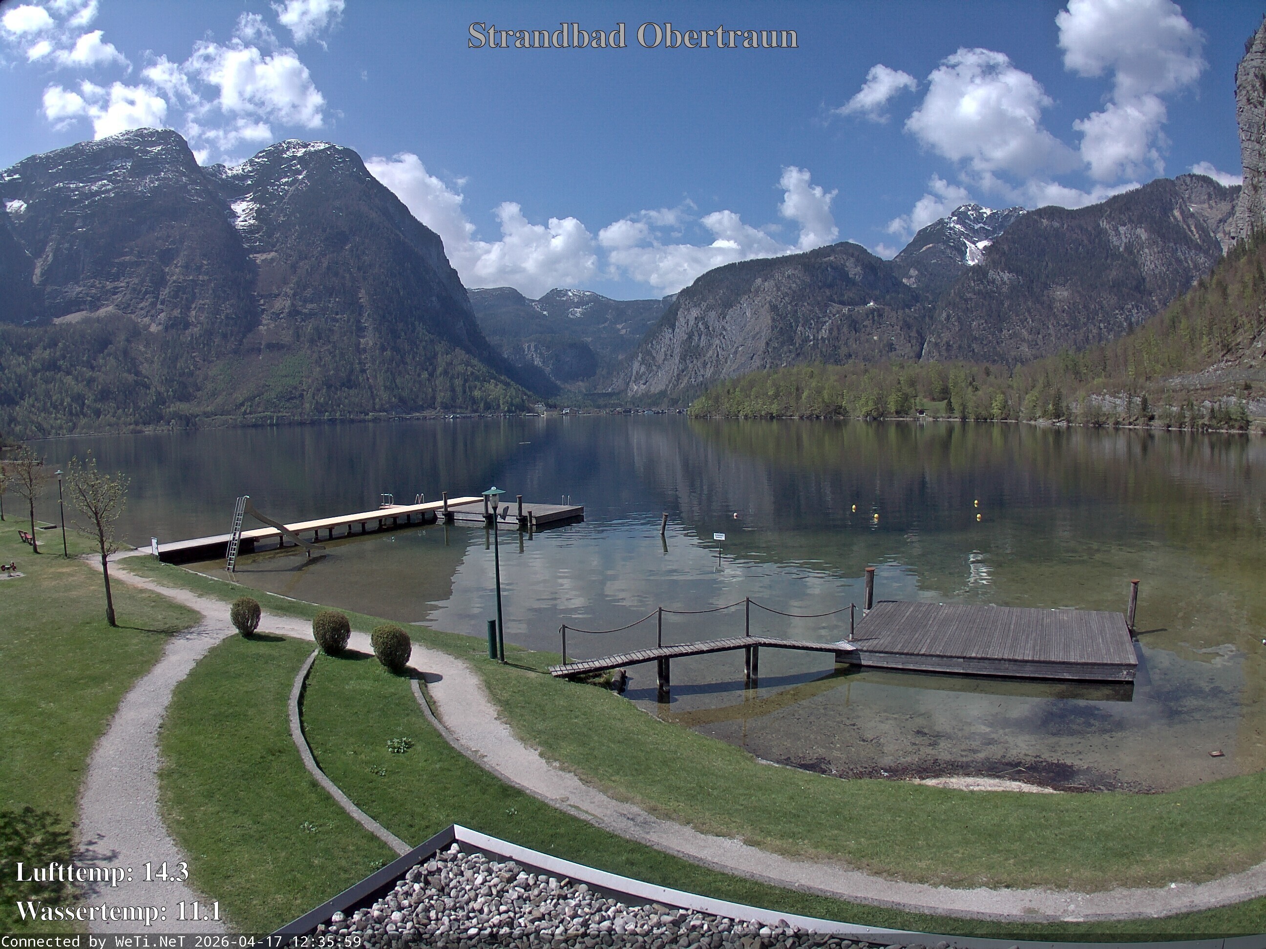 Archived image Webcam Obertraun Lido