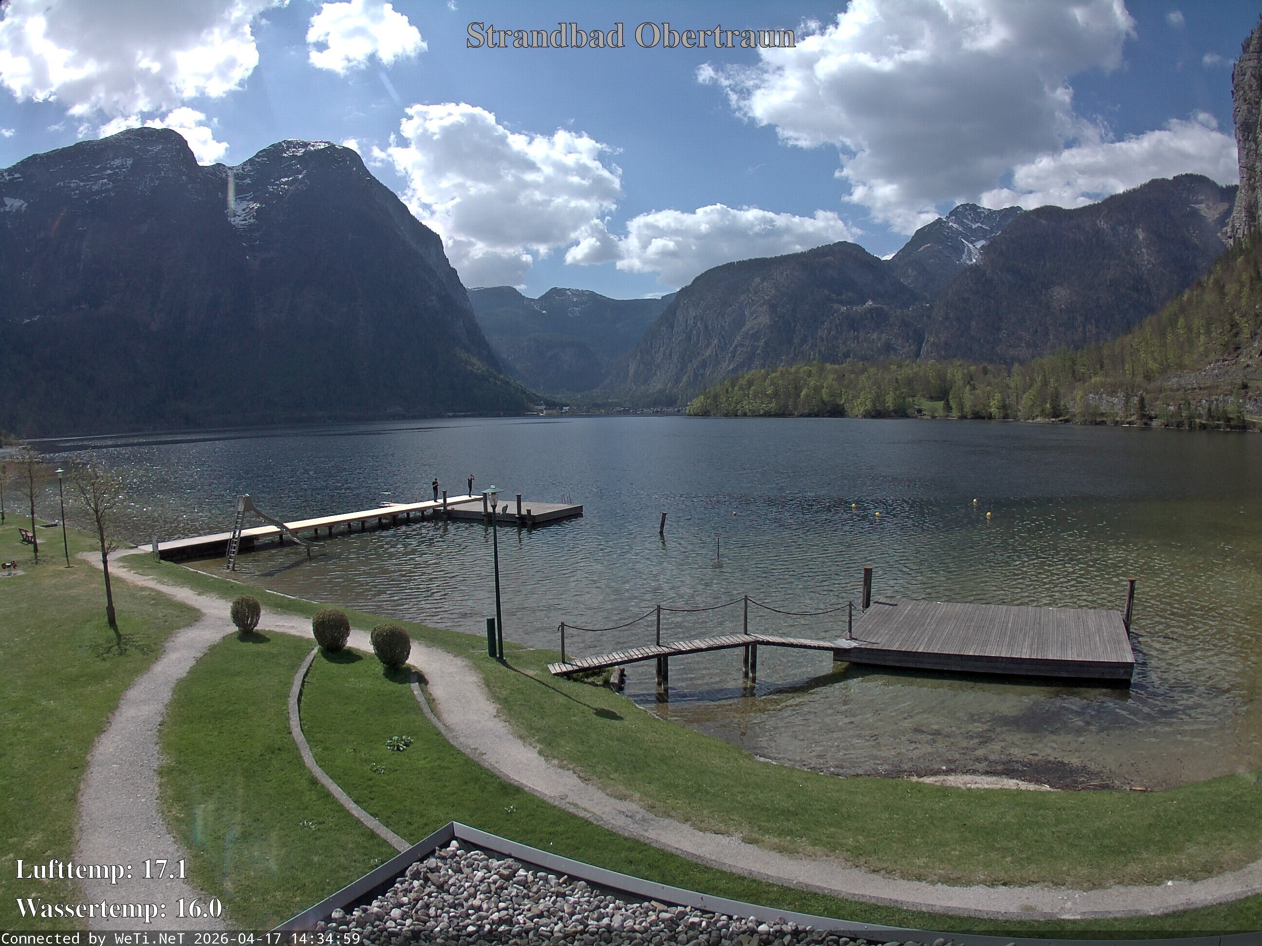 Archived image Webcam Obertraun Lido