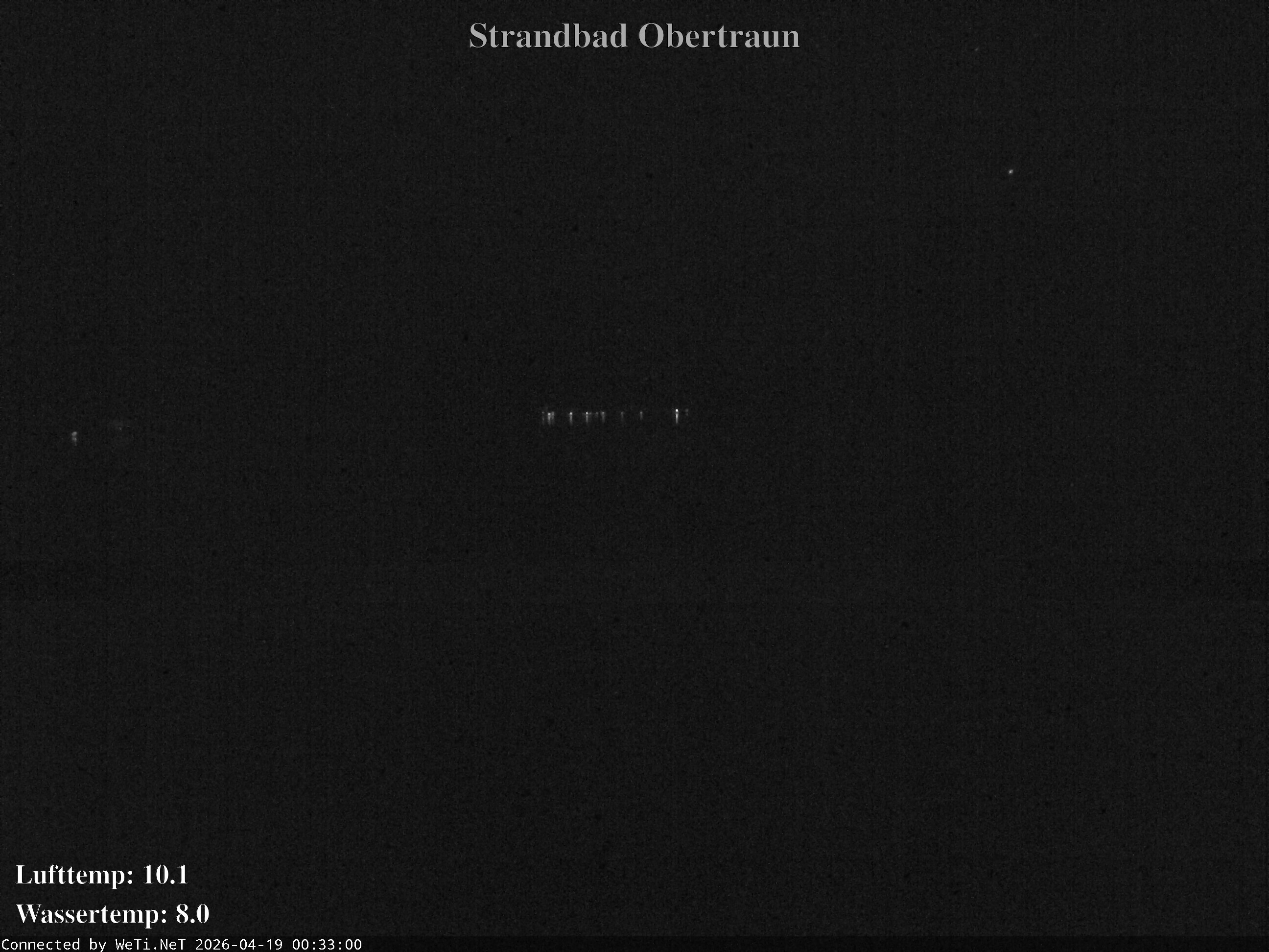 Archiv Foto Webcam Hallstätter See: Strandbad Obertraun