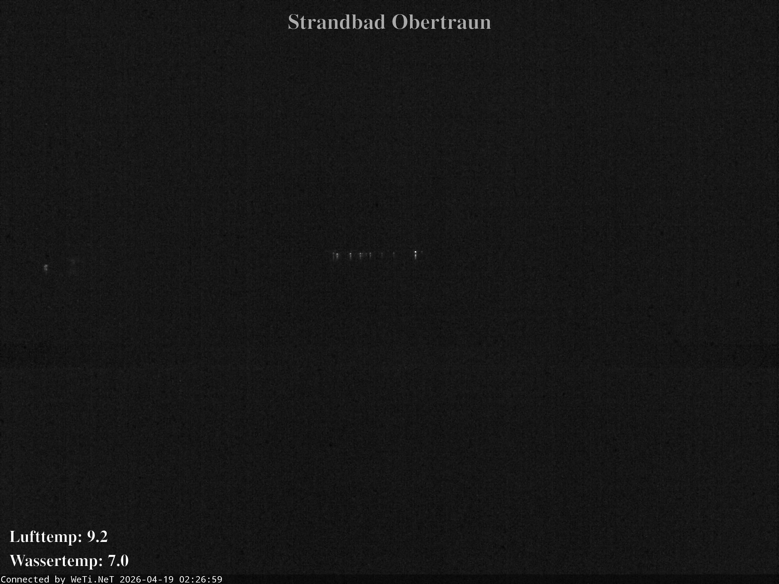 Archiv Foto Webcam Hallstätter See: Strandbad Obertraun