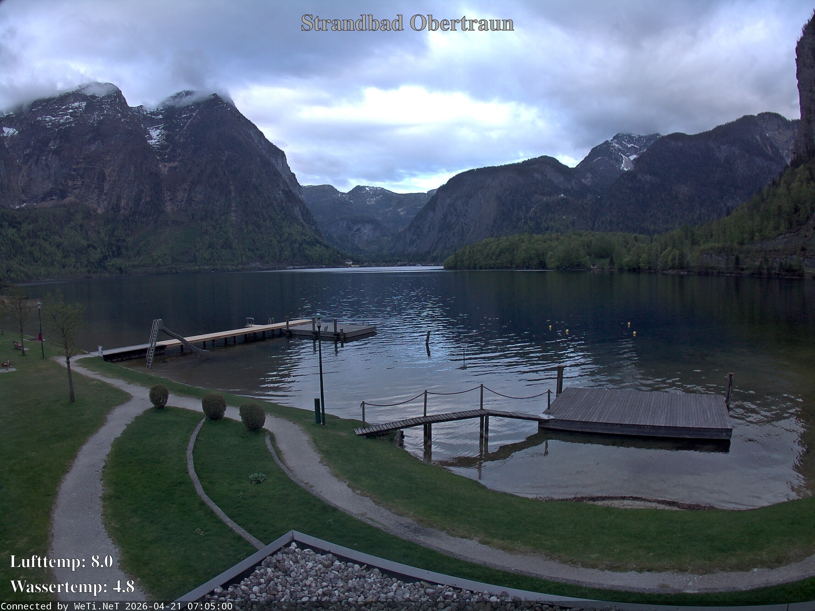 Archived image Webcam Obertraun Lido