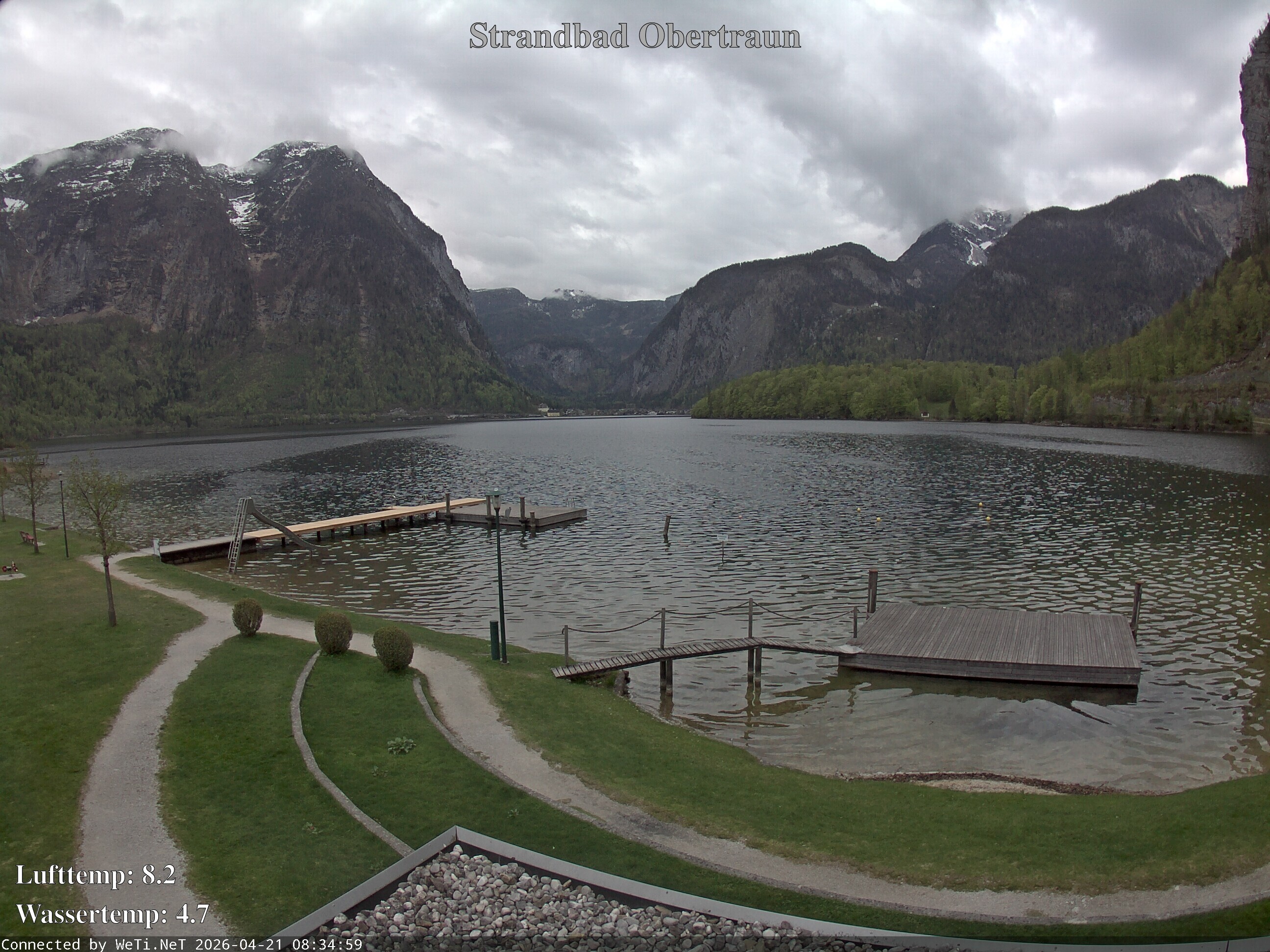 Archived image Webcam Obertraun Lido