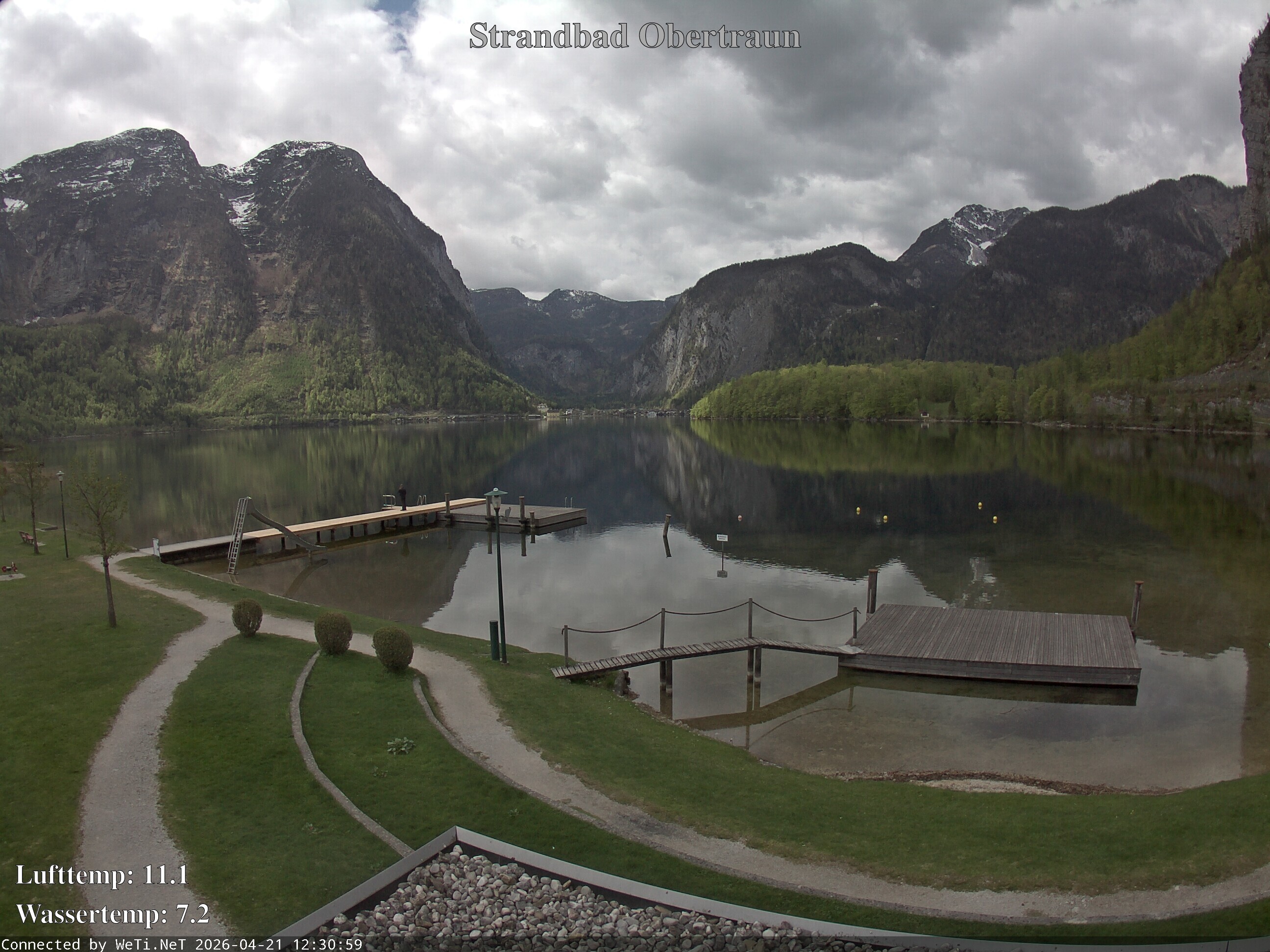 Archived image Webcam Obertraun Lido