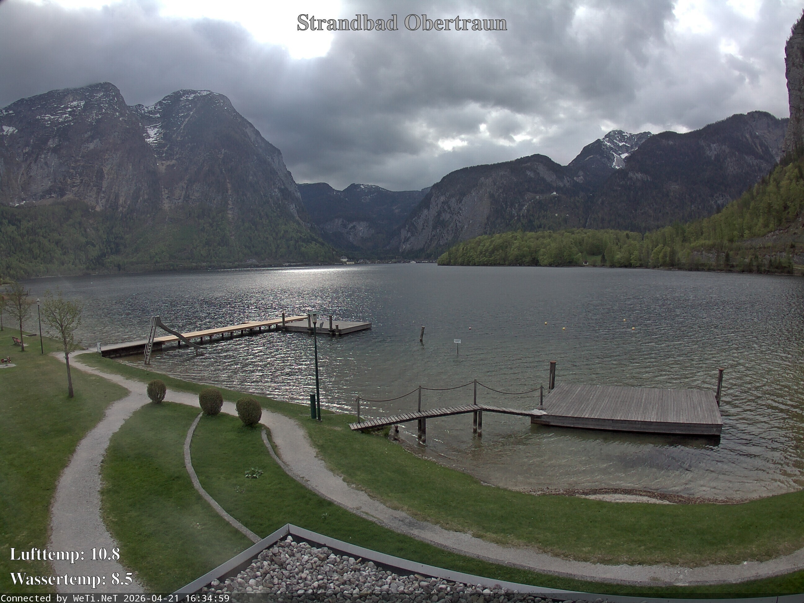 Archived image Webcam Obertraun Lido