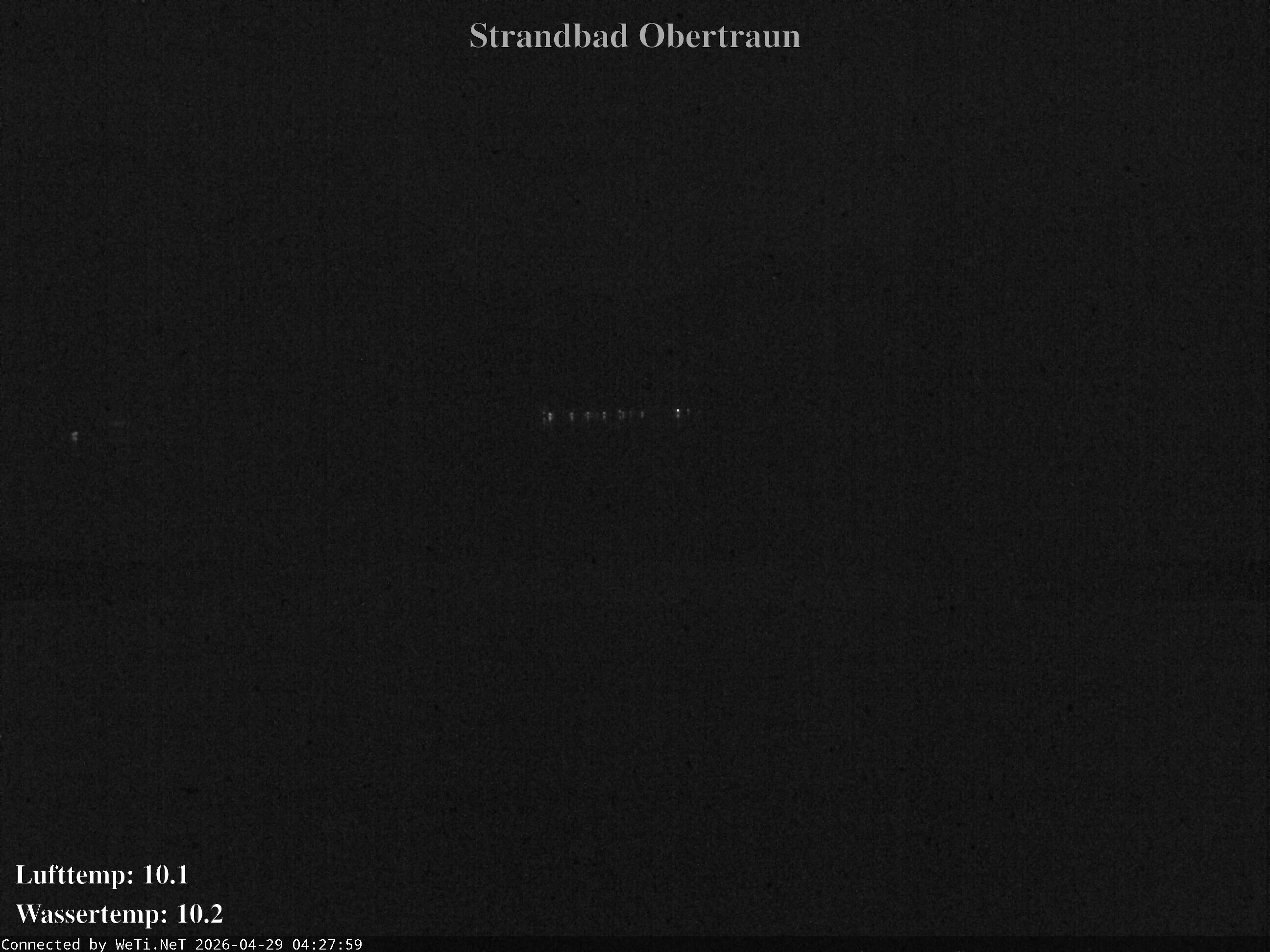 Archiv Foto Webcam Hallstätter See: Strandbad Obertraun