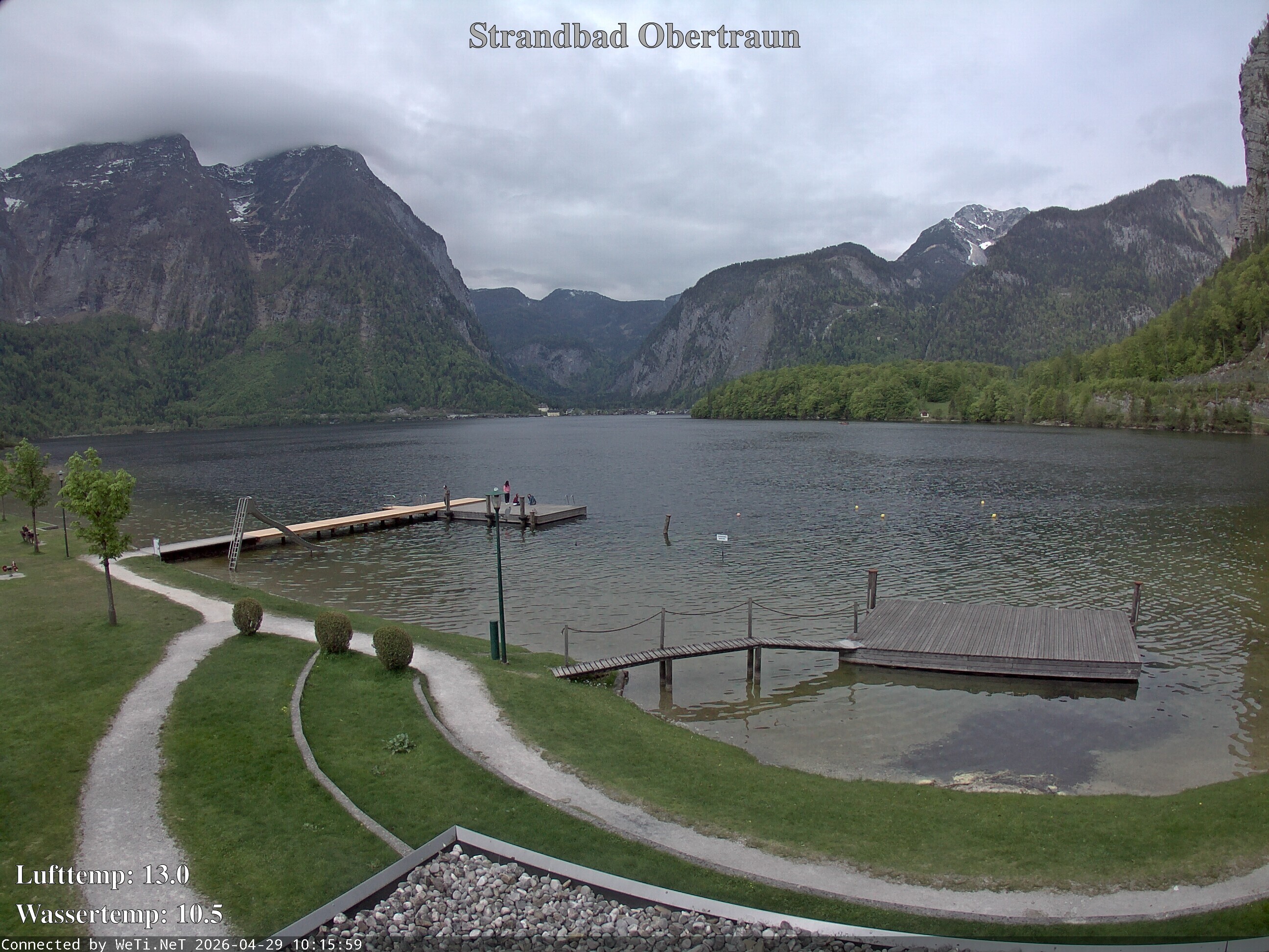 Archived image Webcam Obertraun Lido