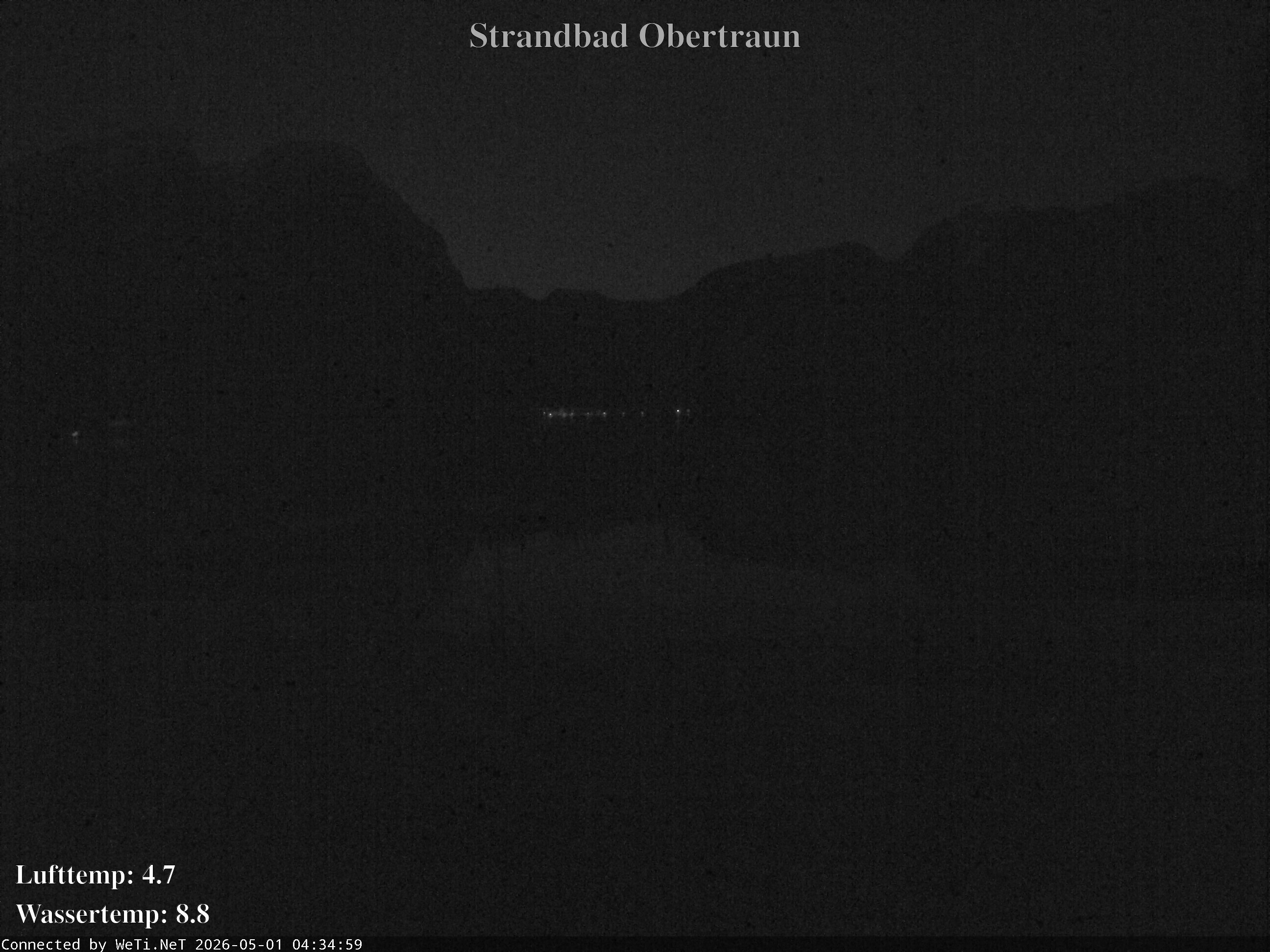 Archiv Foto Webcam Hallstätter See: Strandbad Obertraun