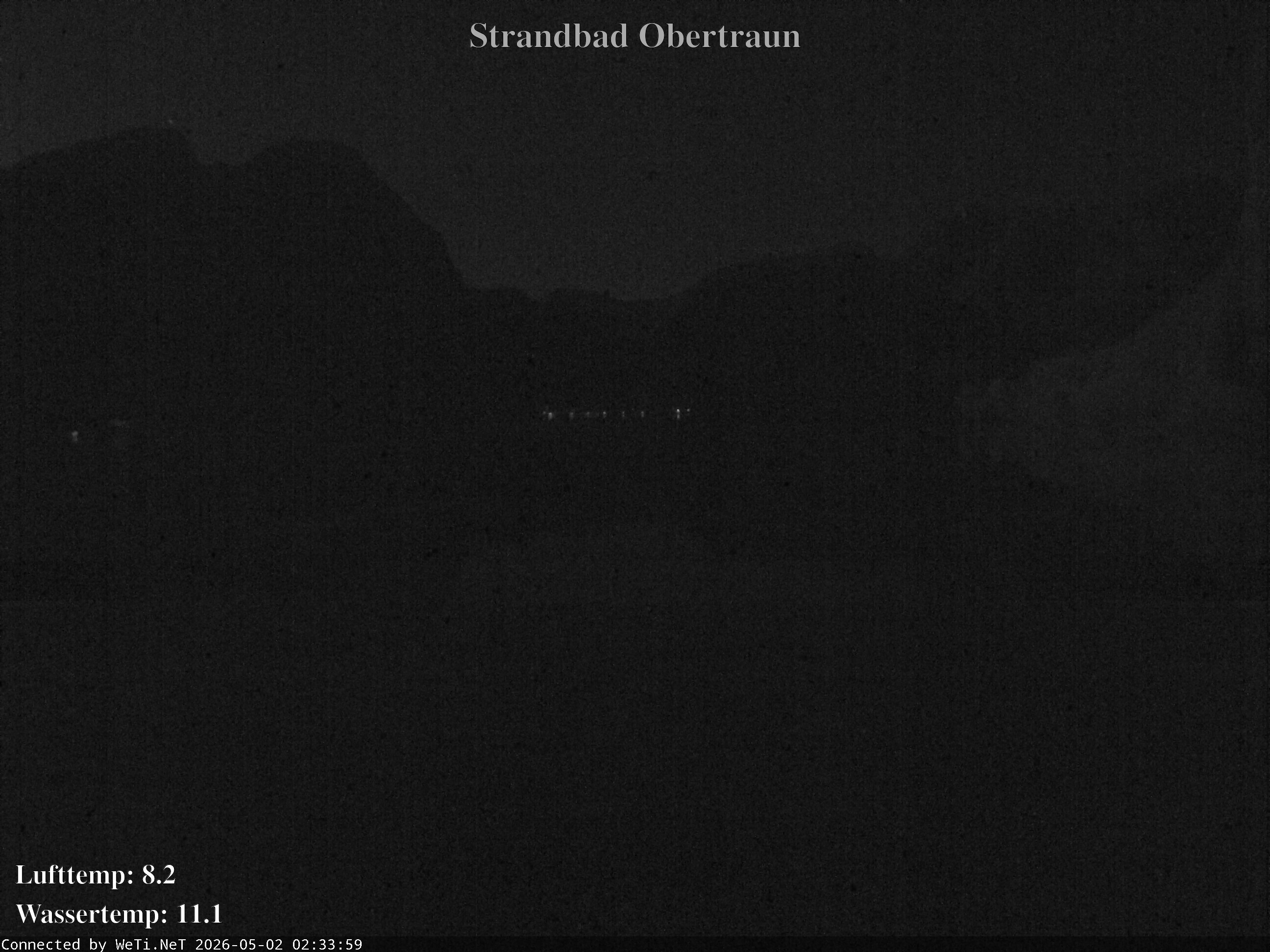 Archiv Foto Webcam Hallstätter See: Strandbad Obertraun