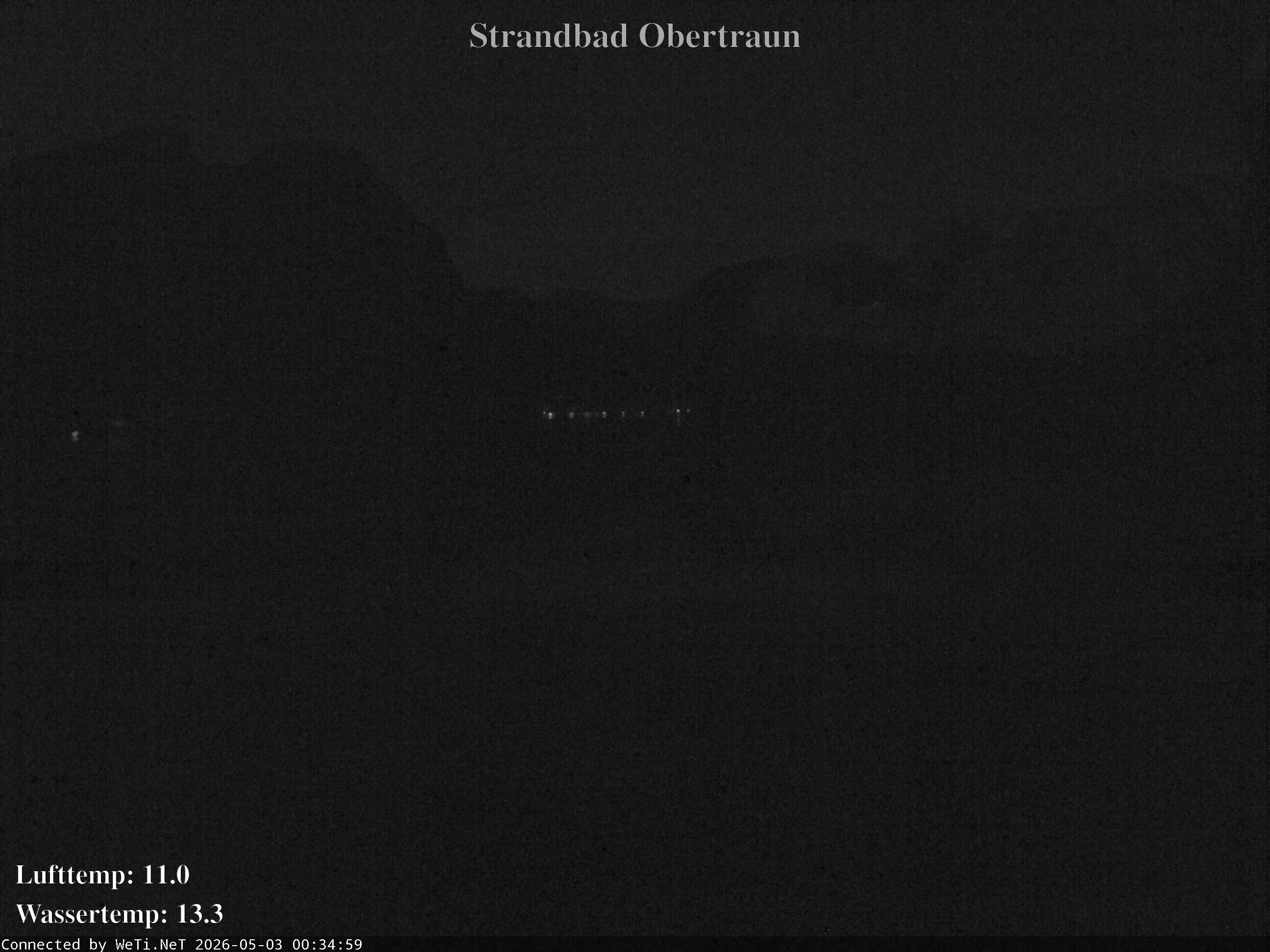Archiv Foto Webcam Hallstätter See: Strandbad Obertraun
