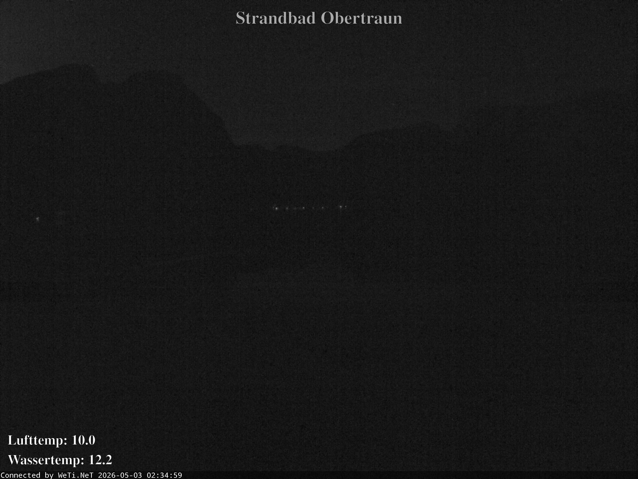 Archiv Foto Webcam Hallstätter See: Strandbad Obertraun