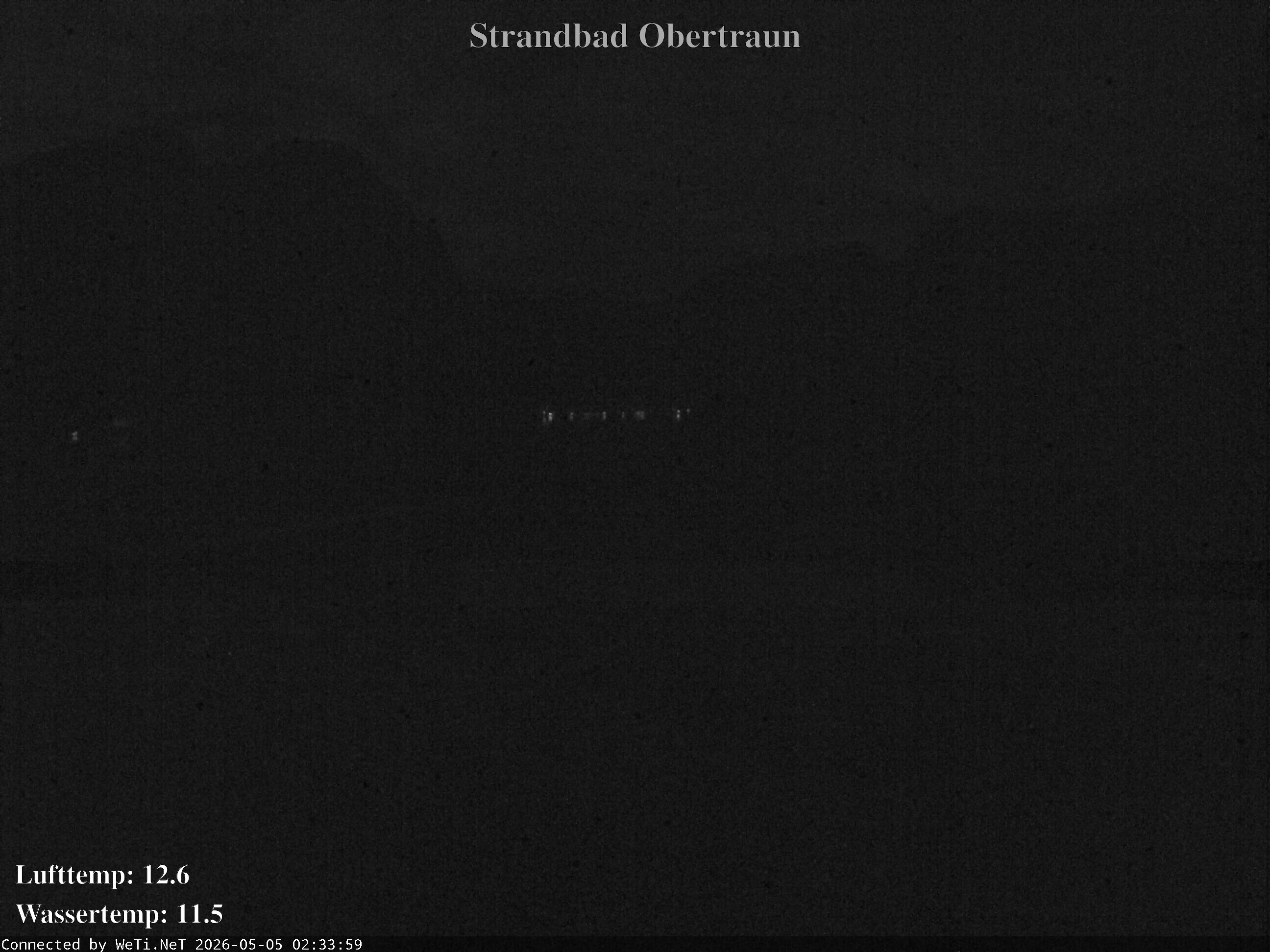 Archiv Foto Webcam Hallstätter See: Strandbad Obertraun