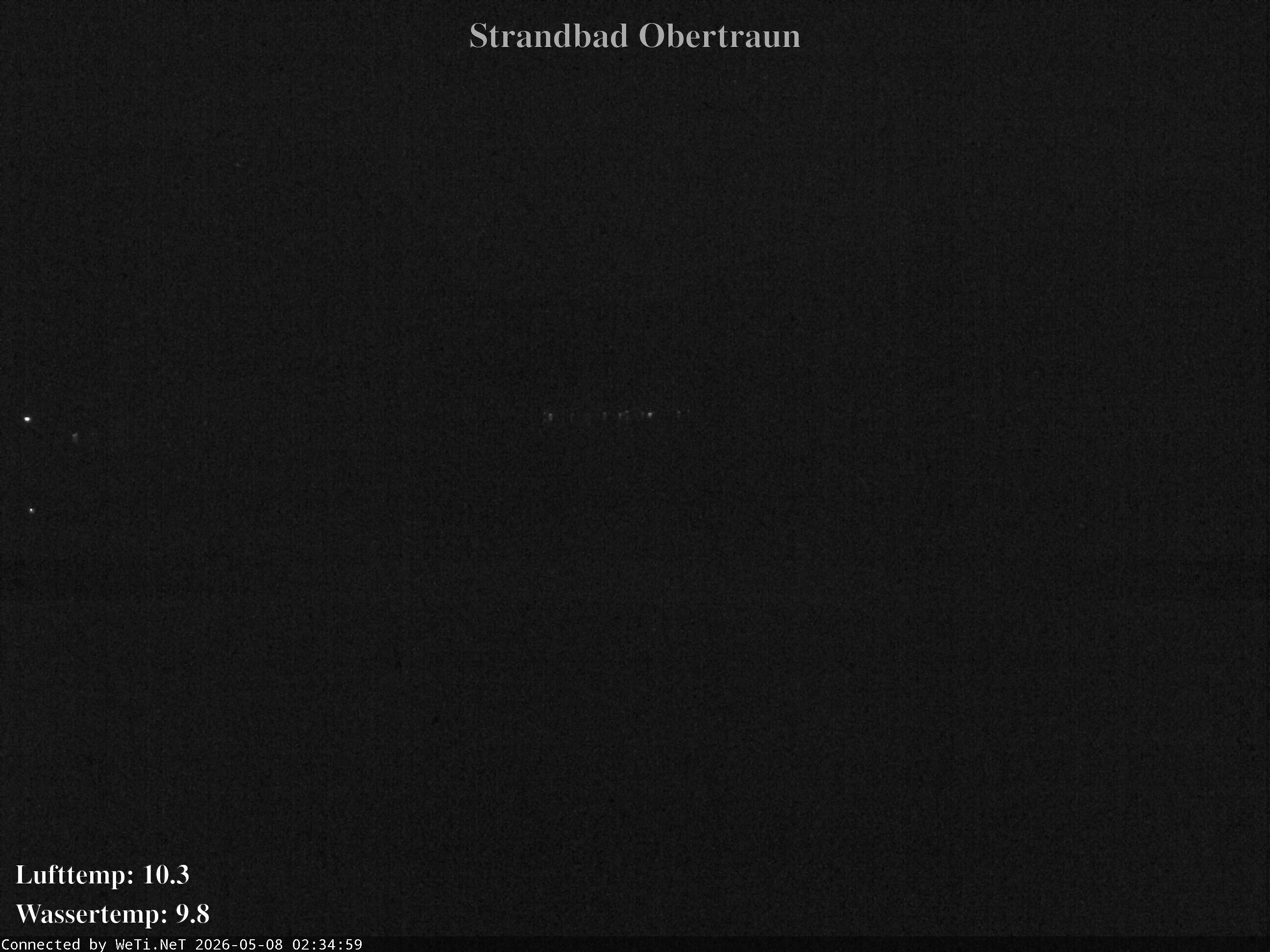 Archiv Foto Webcam Hallstätter See: Strandbad Obertraun