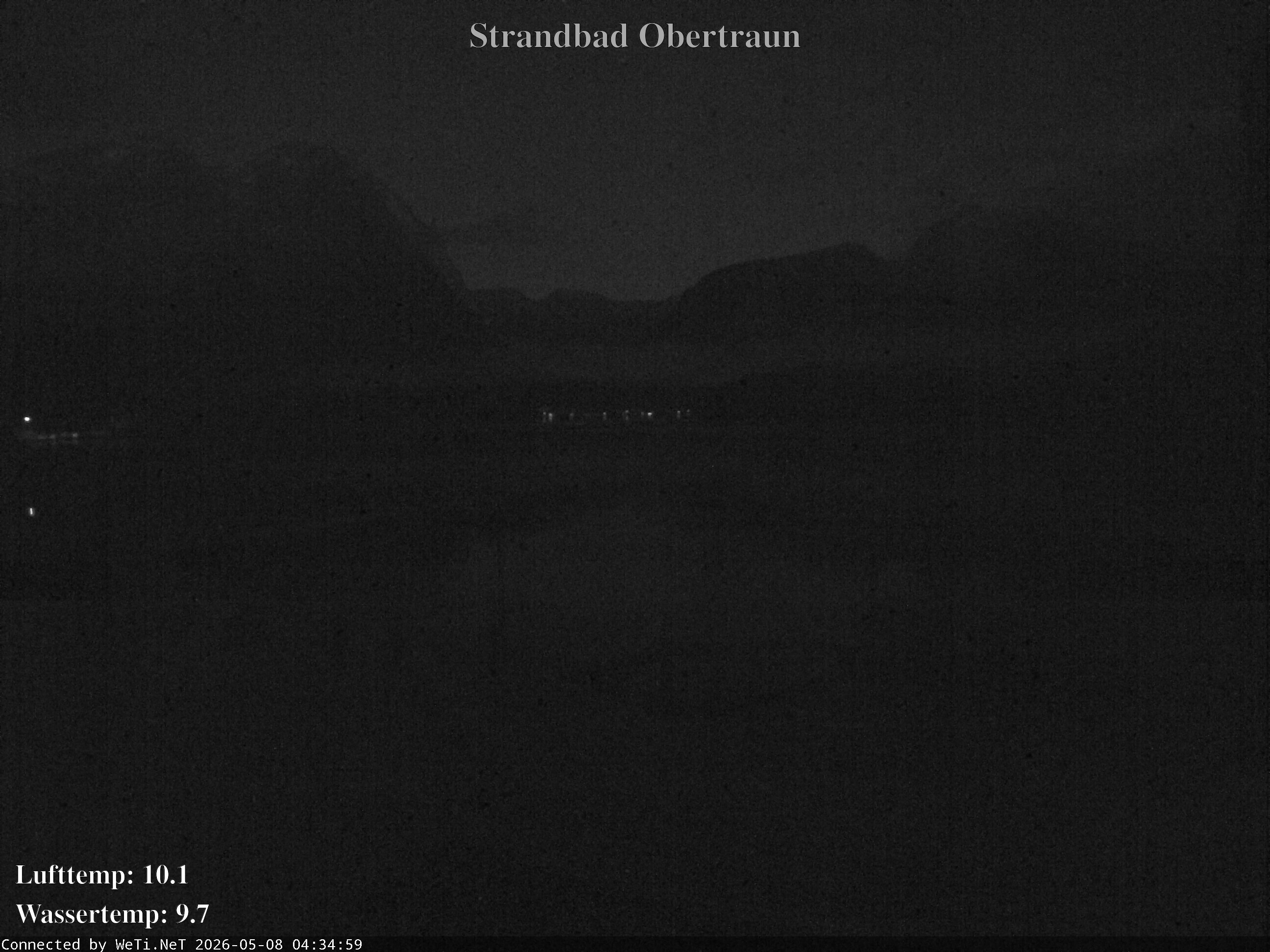 Archiv Foto Webcam Hallstätter See: Strandbad Obertraun