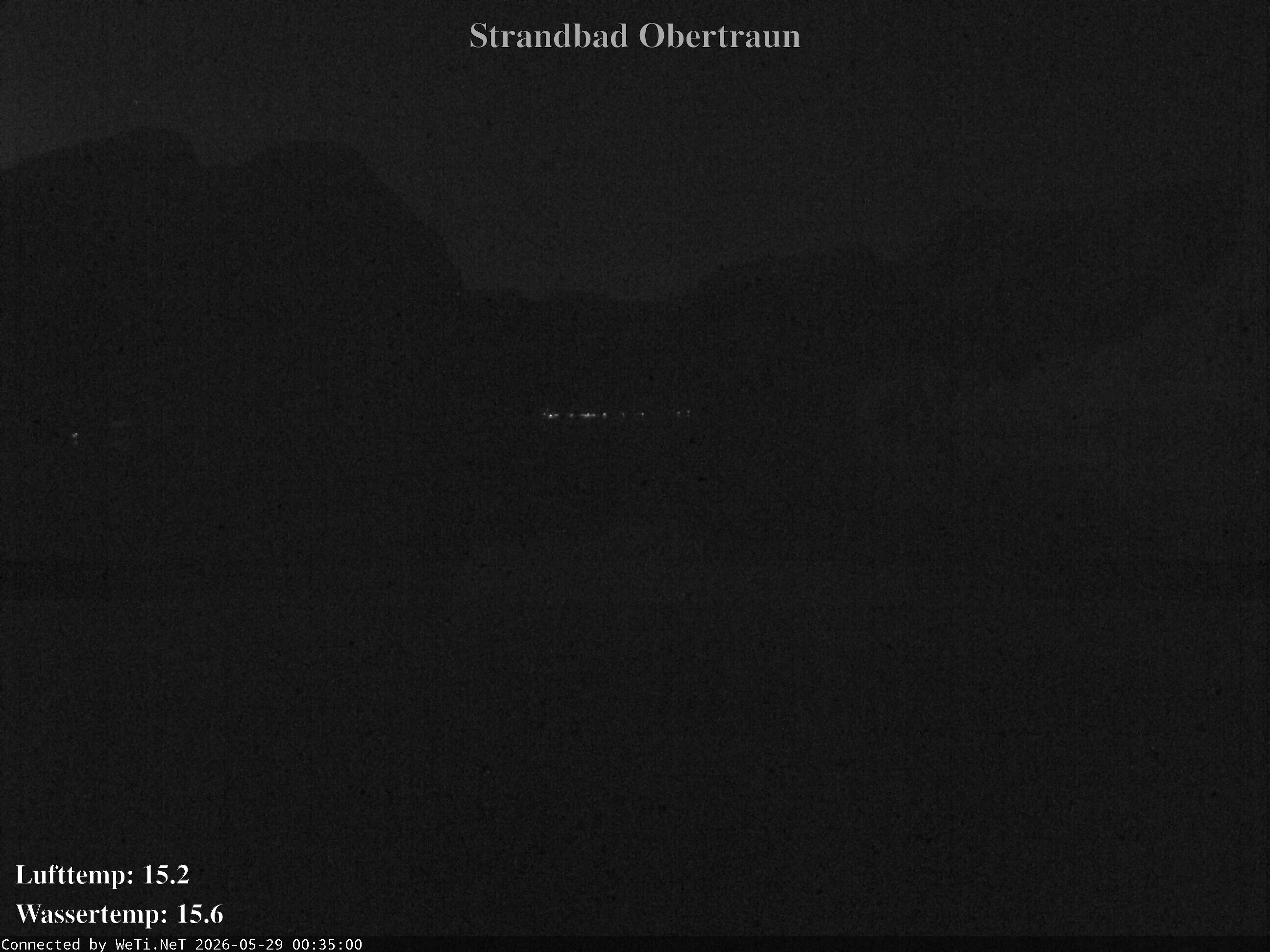 Archiv Foto Webcam Hallstätter See: Strandbad Obertraun