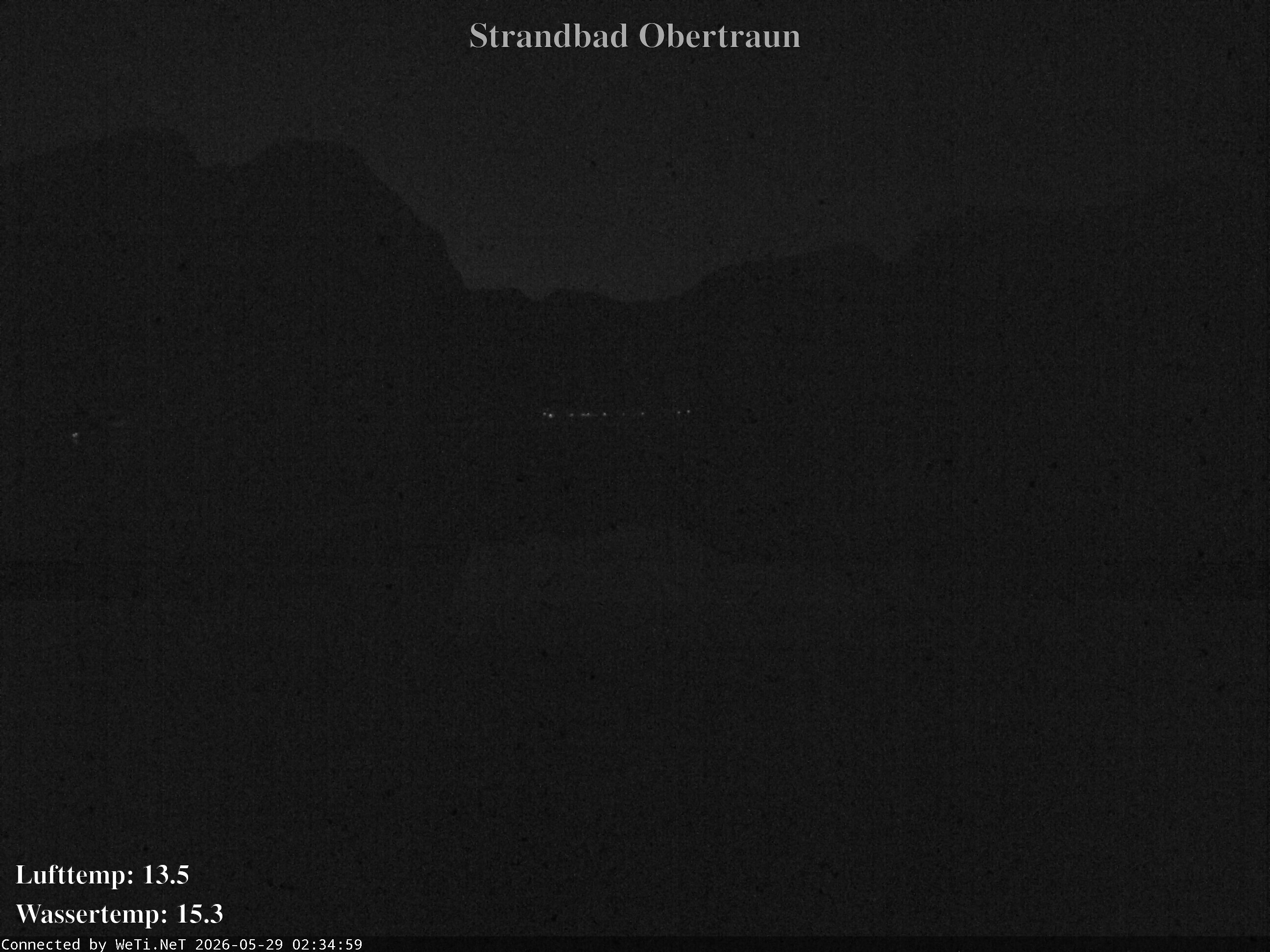 Archiv Foto Webcam Hallstätter See: Strandbad Obertraun
