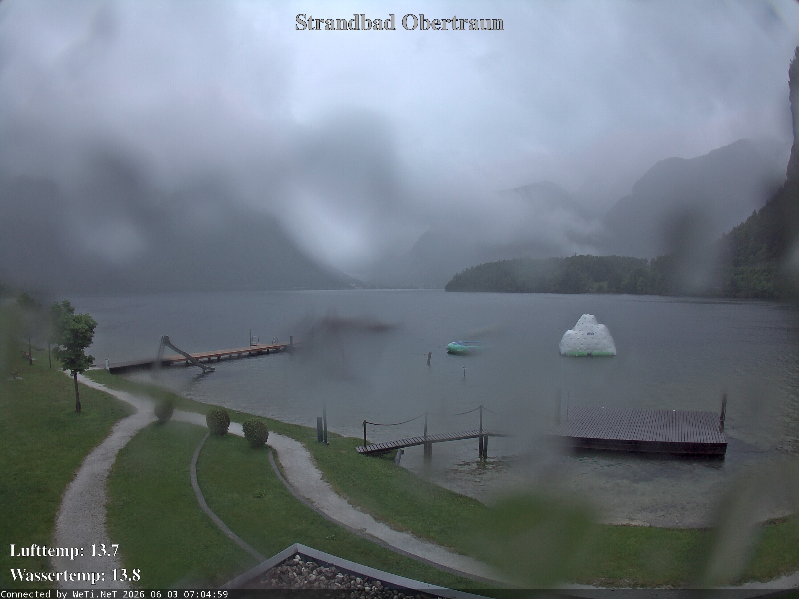 Archived image Webcam Obertraun Lido
