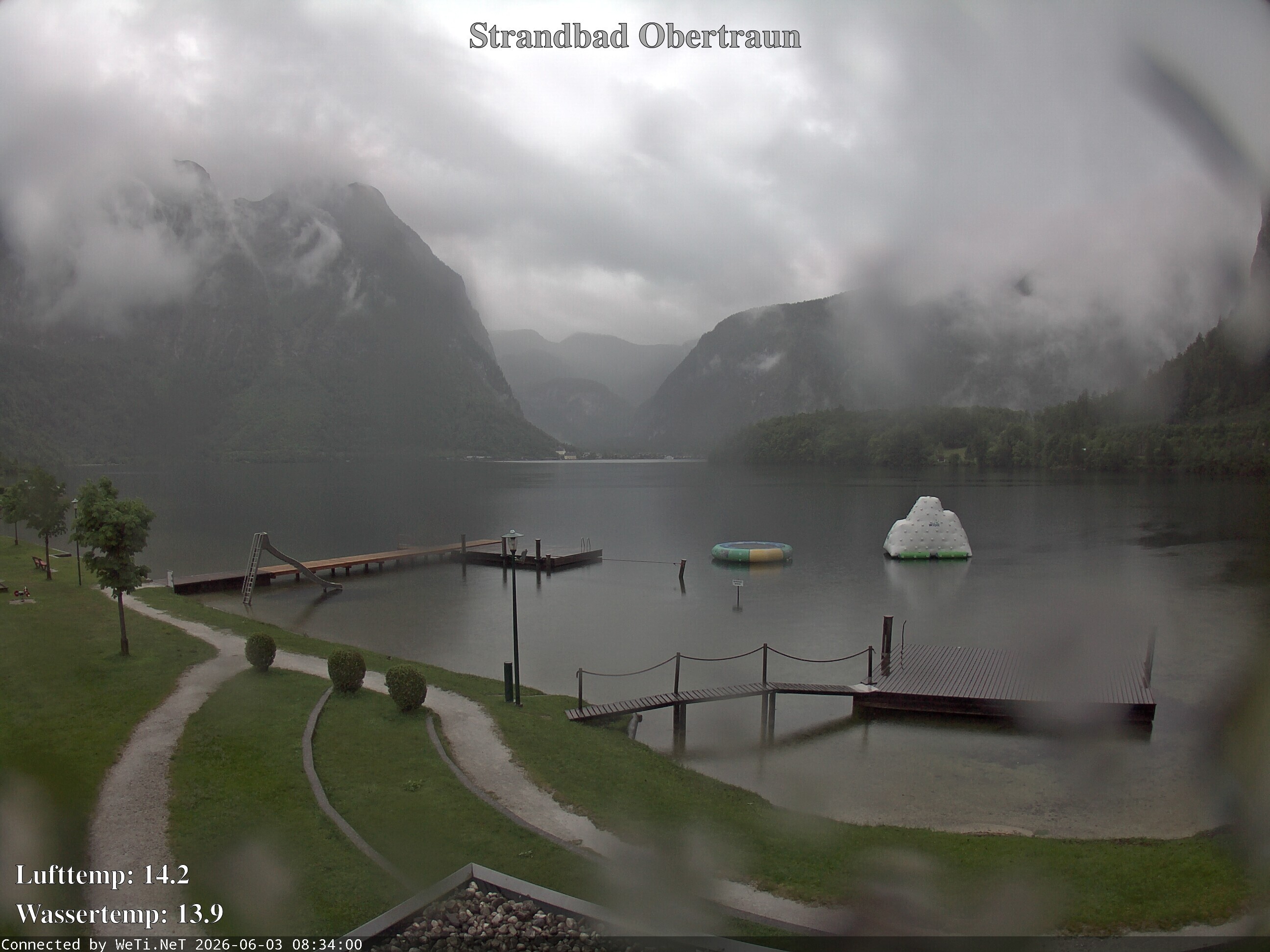 Archived image Webcam Obertraun Lido