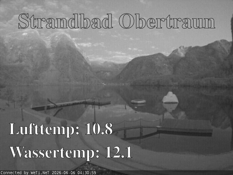 Archived image Webcam Obertraun Lido