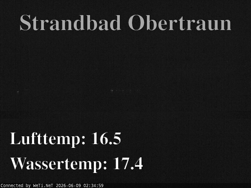 Archiv Foto Webcam Hallstätter See: Strandbad Obertraun