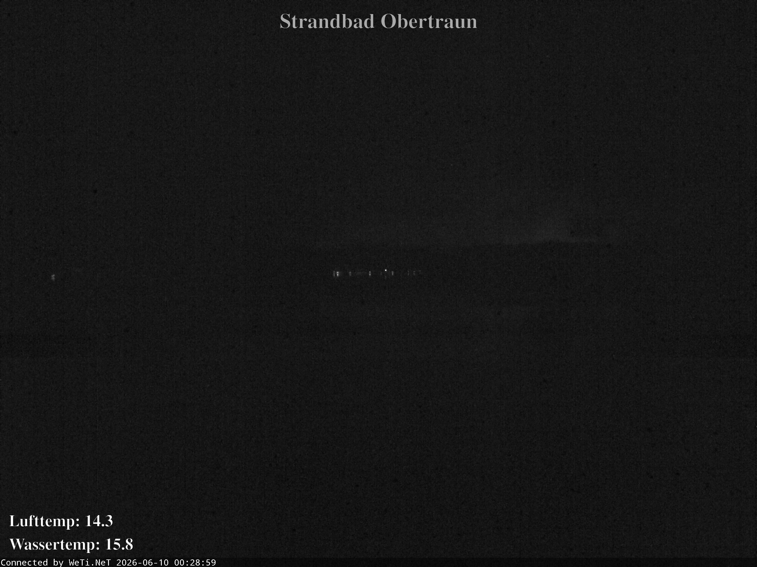 Archiv Foto Webcam Hallstätter See: Strandbad Obertraun