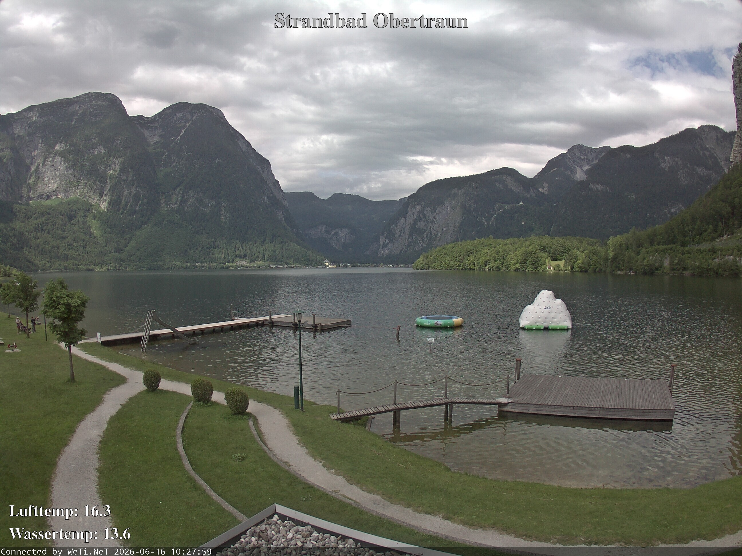 Archived image Webcam Obertraun Lido