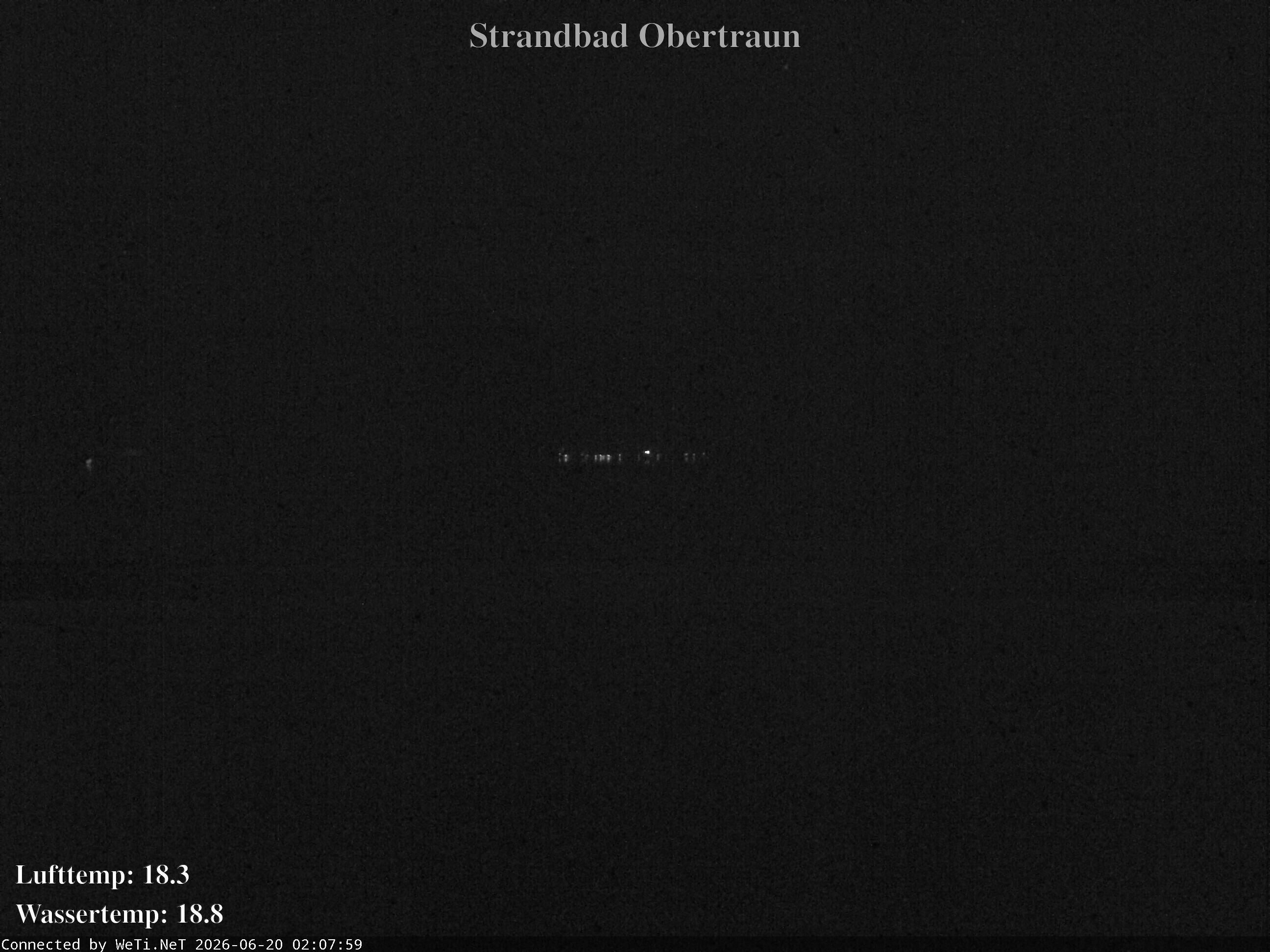 Archiv Foto Webcam Hallstätter See: Strandbad Obertraun