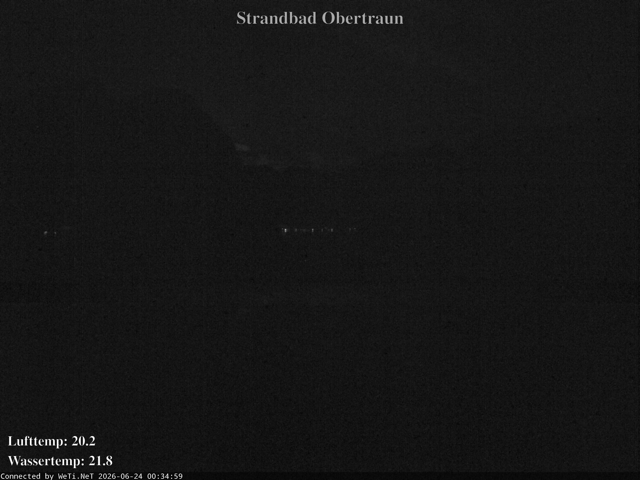 Archiv Foto Webcam Hallstätter See: Strandbad Obertraun