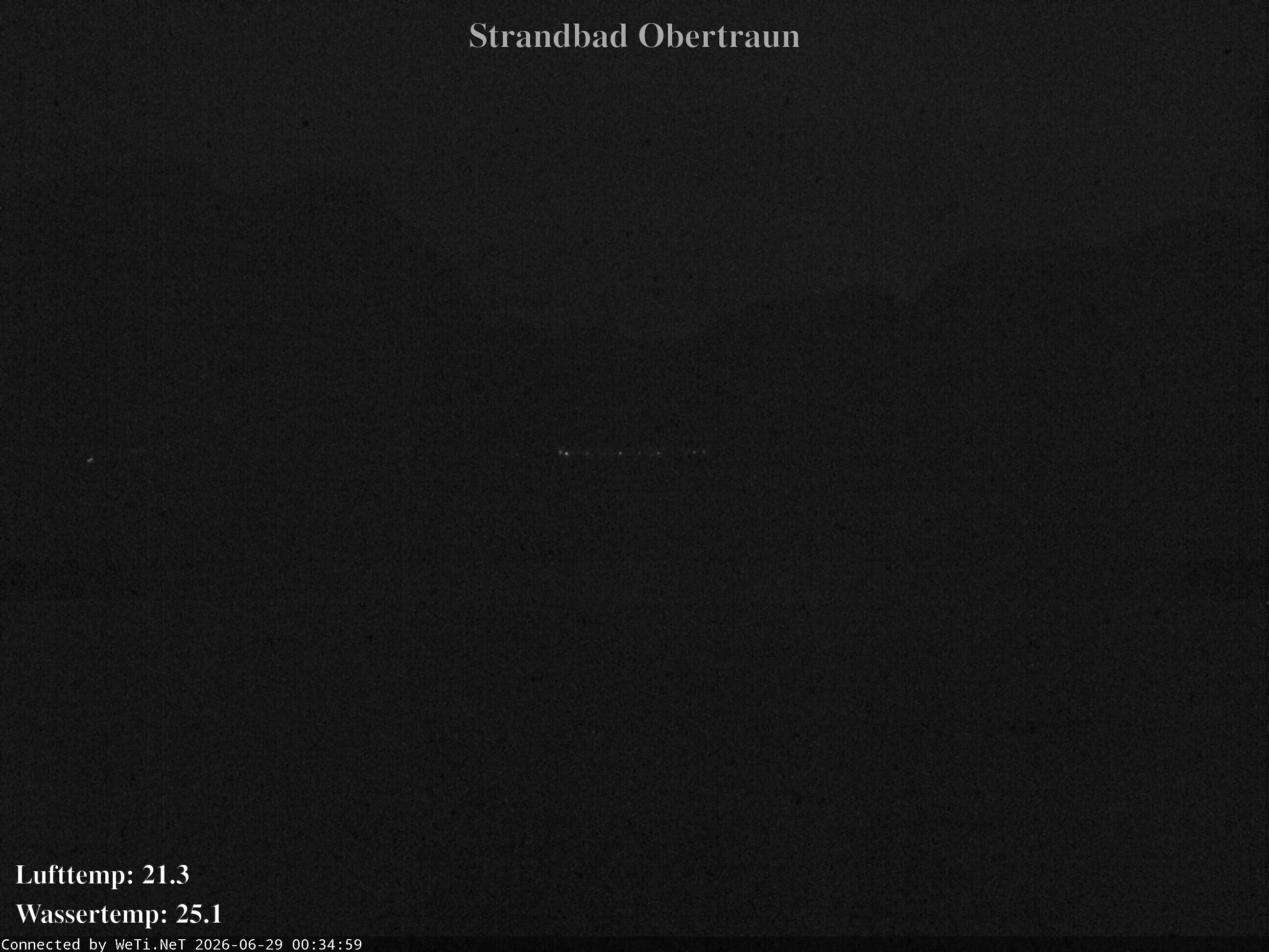 Archiv Foto Webcam Hallstätter See: Strandbad Obertraun